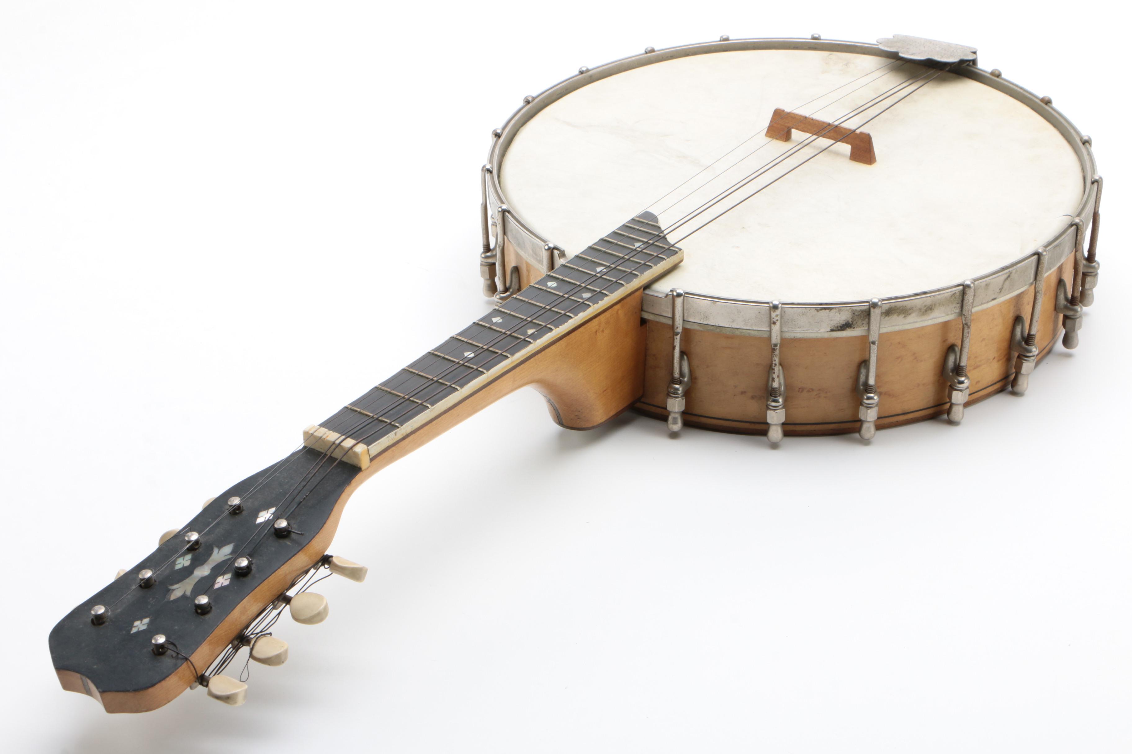 Short Neck 8-String Mandolin Banjo