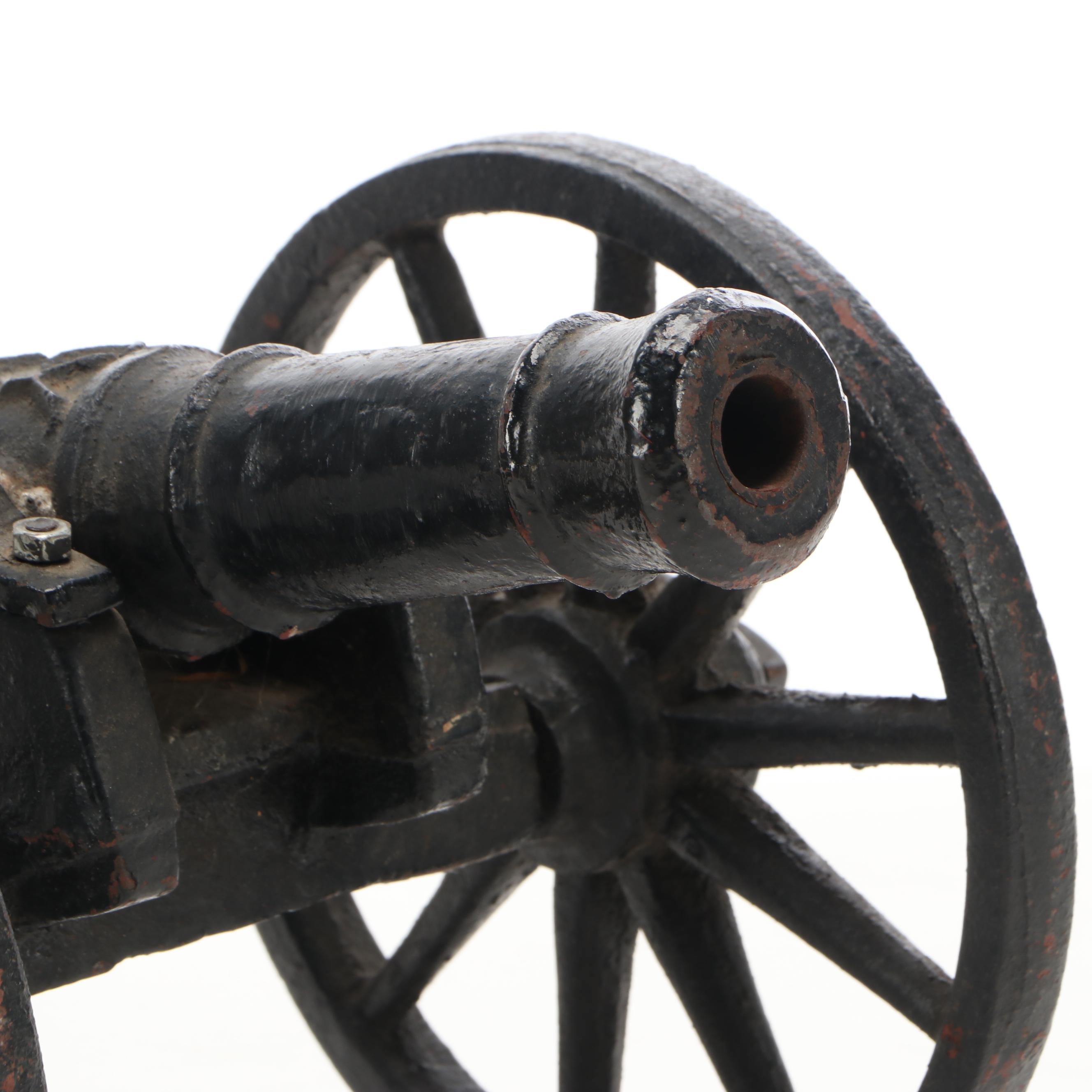 Cast Iron Miniature Cannon