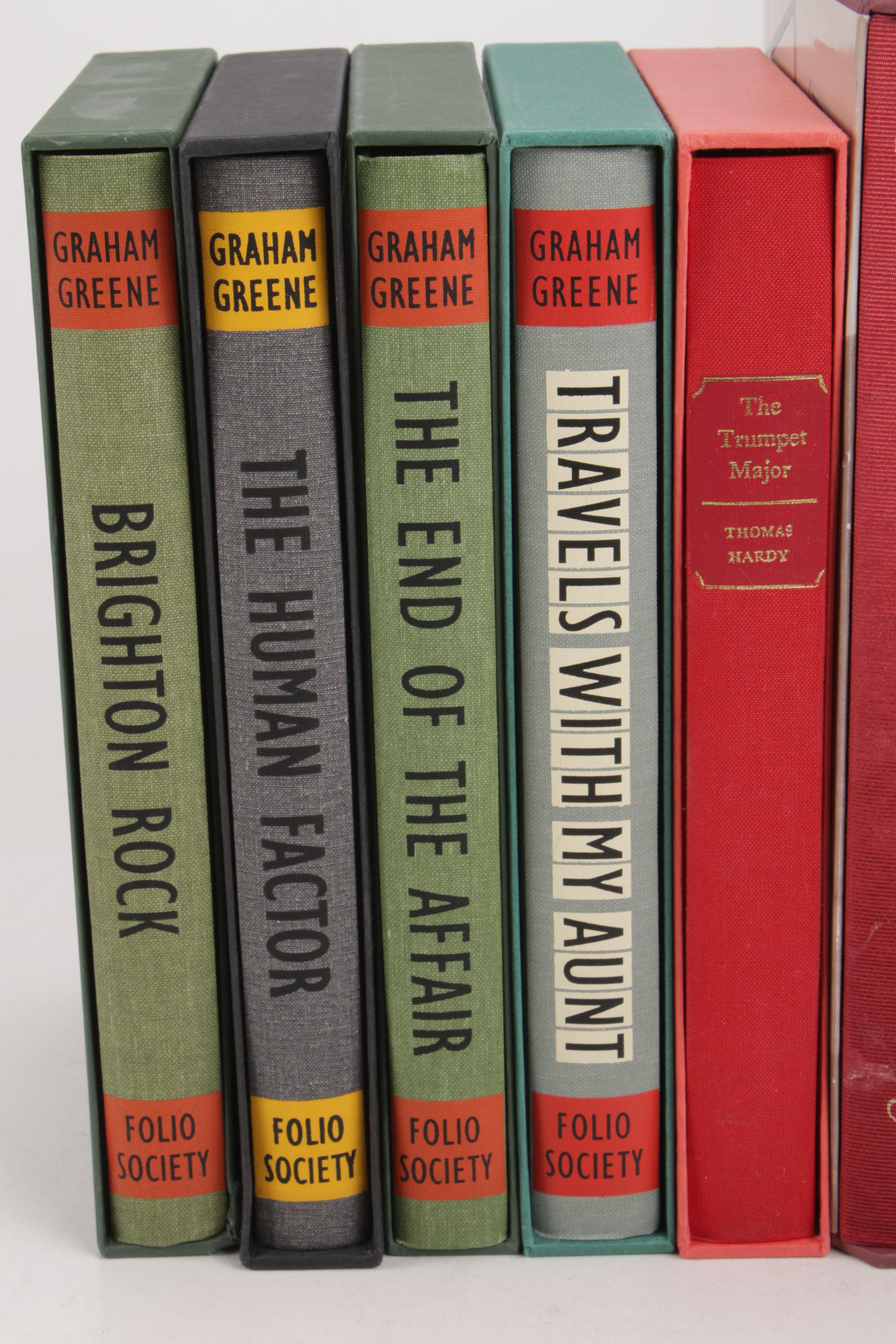 The Folio Society Book Editions Including Novels by Graham Greene