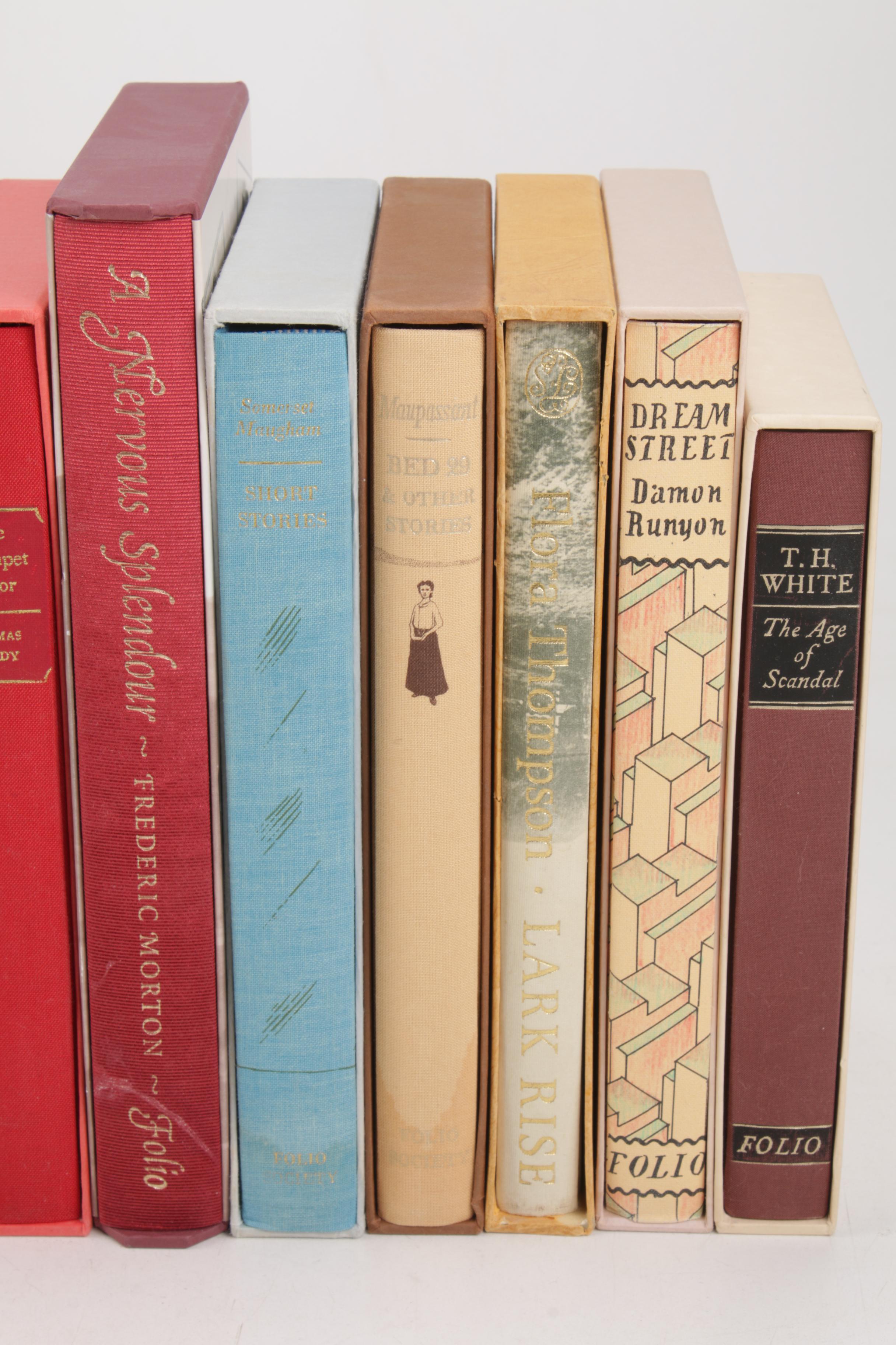 The Folio Society Book Editions Including Novels by Graham Greene