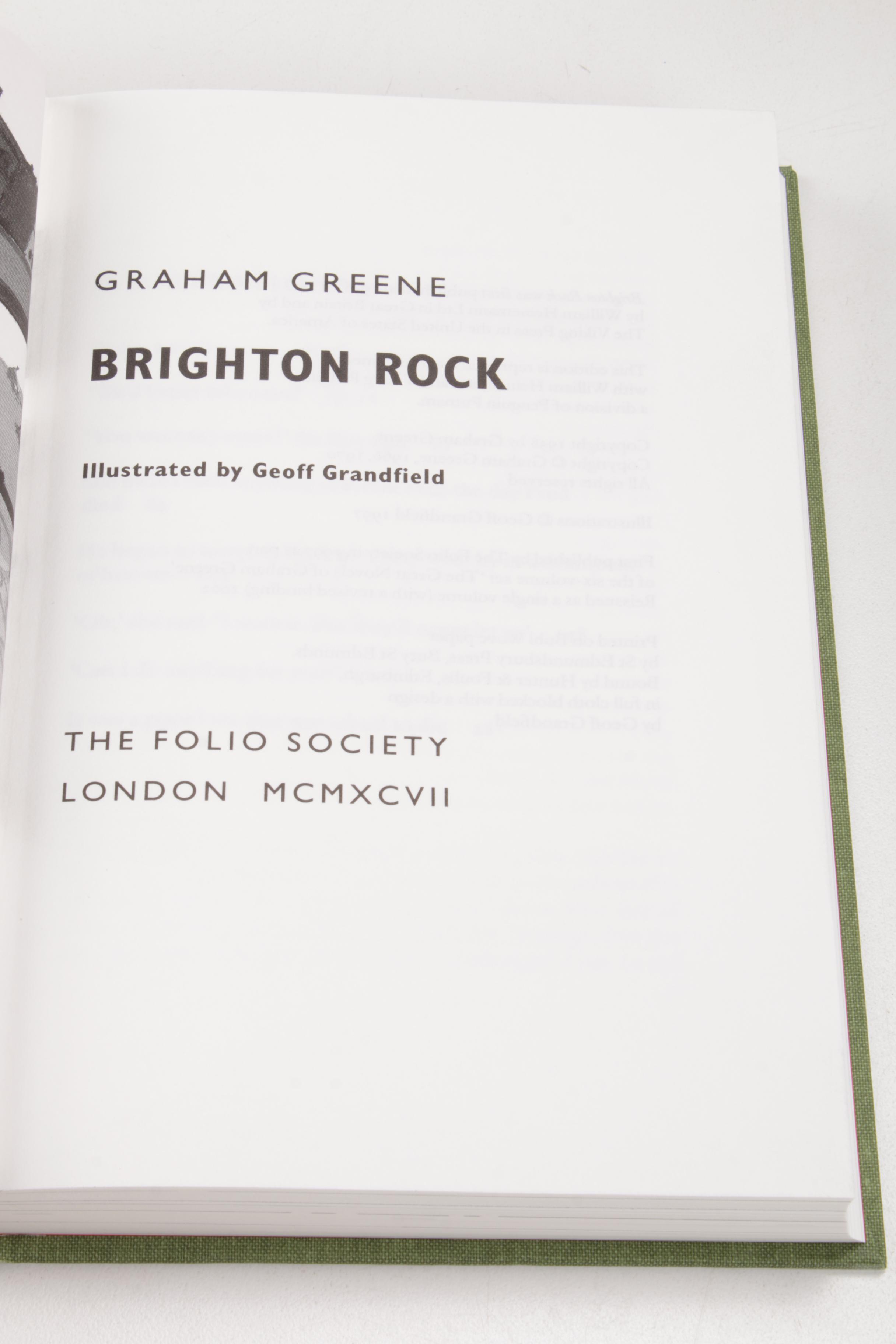 The Folio Society Book Editions Including Novels by Graham Greene
