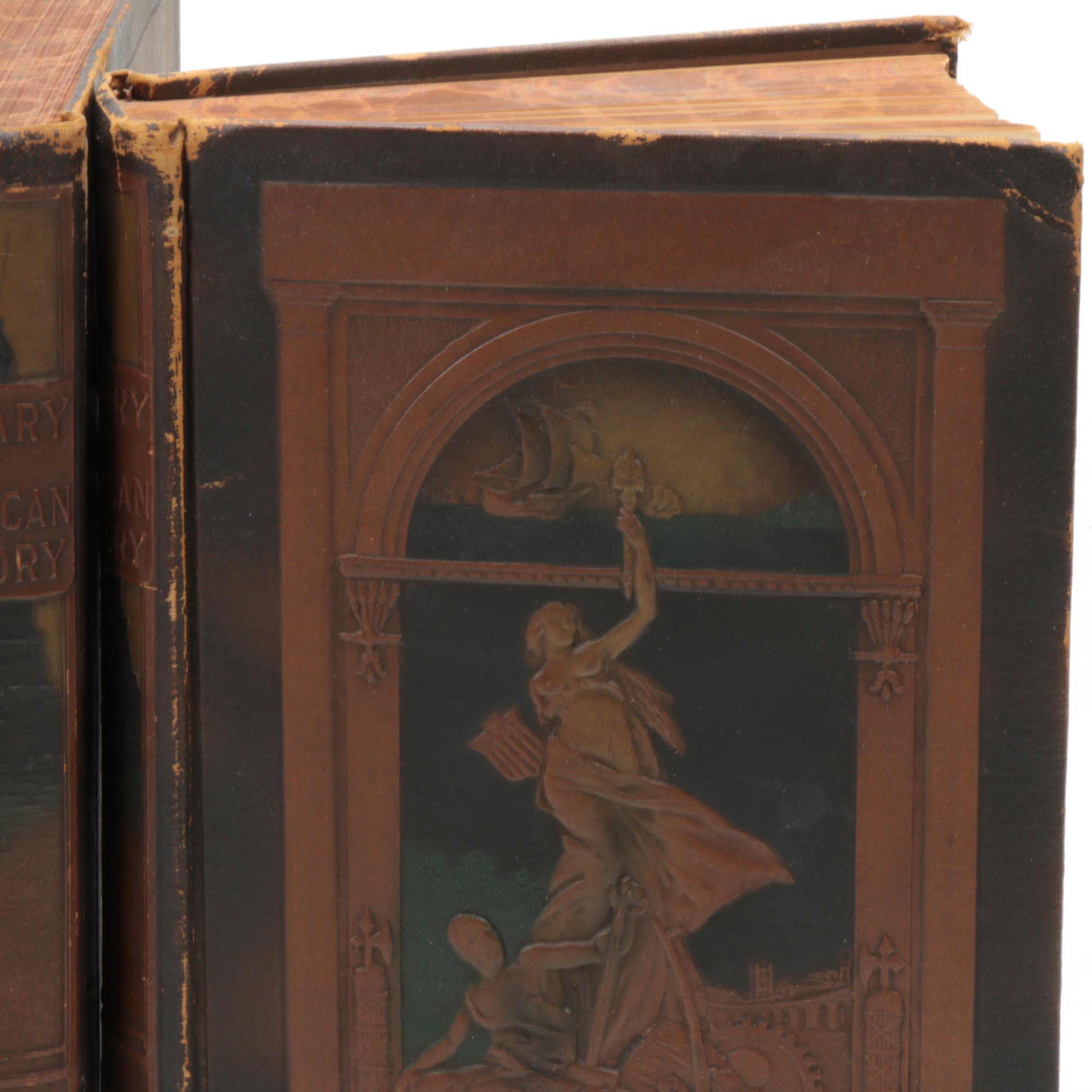 1918 Library of American History 9 Volumes Edition DeLuxe by Edward S Ellis