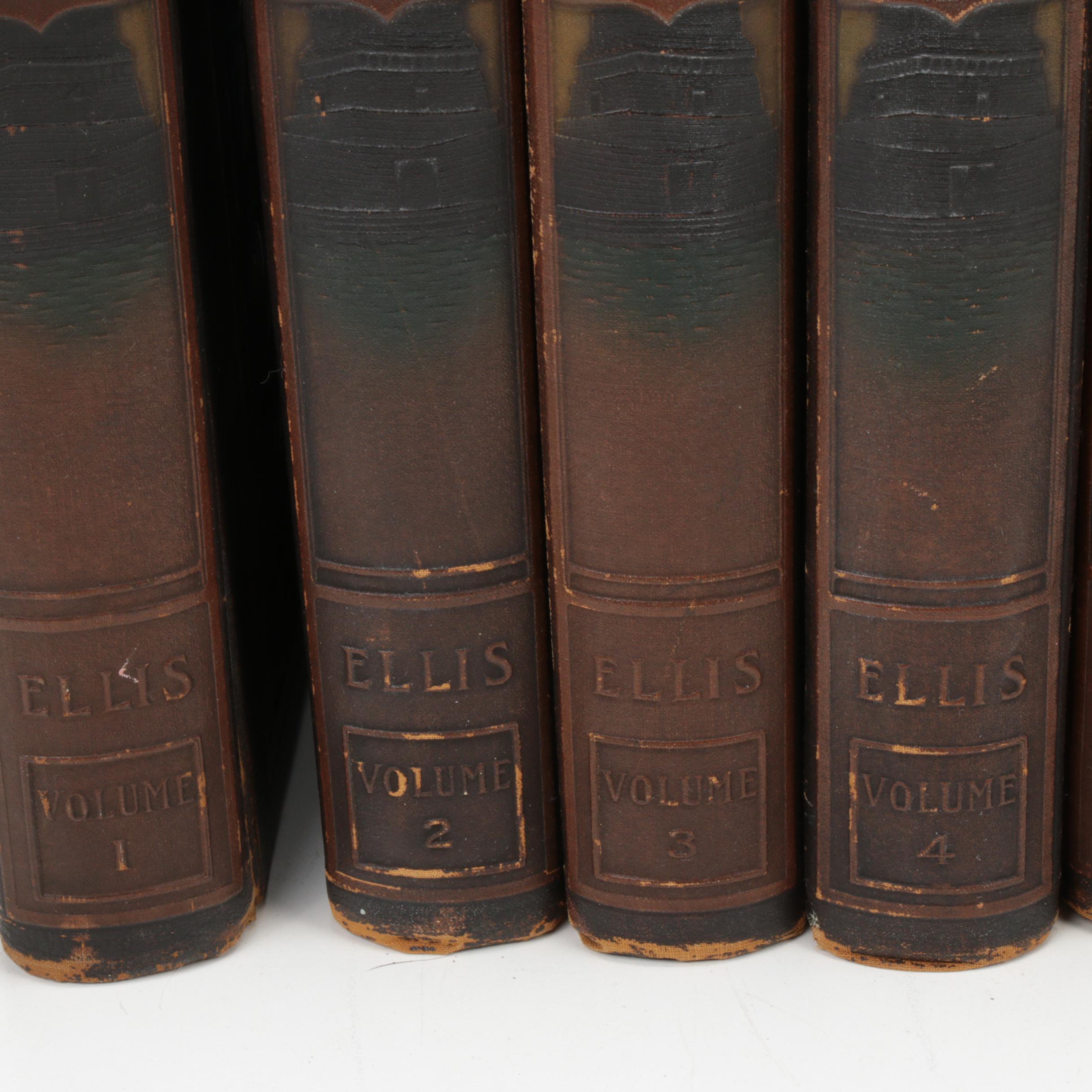 1918 Library of American History 9 Volumes Edition DeLuxe by Edward S Ellis