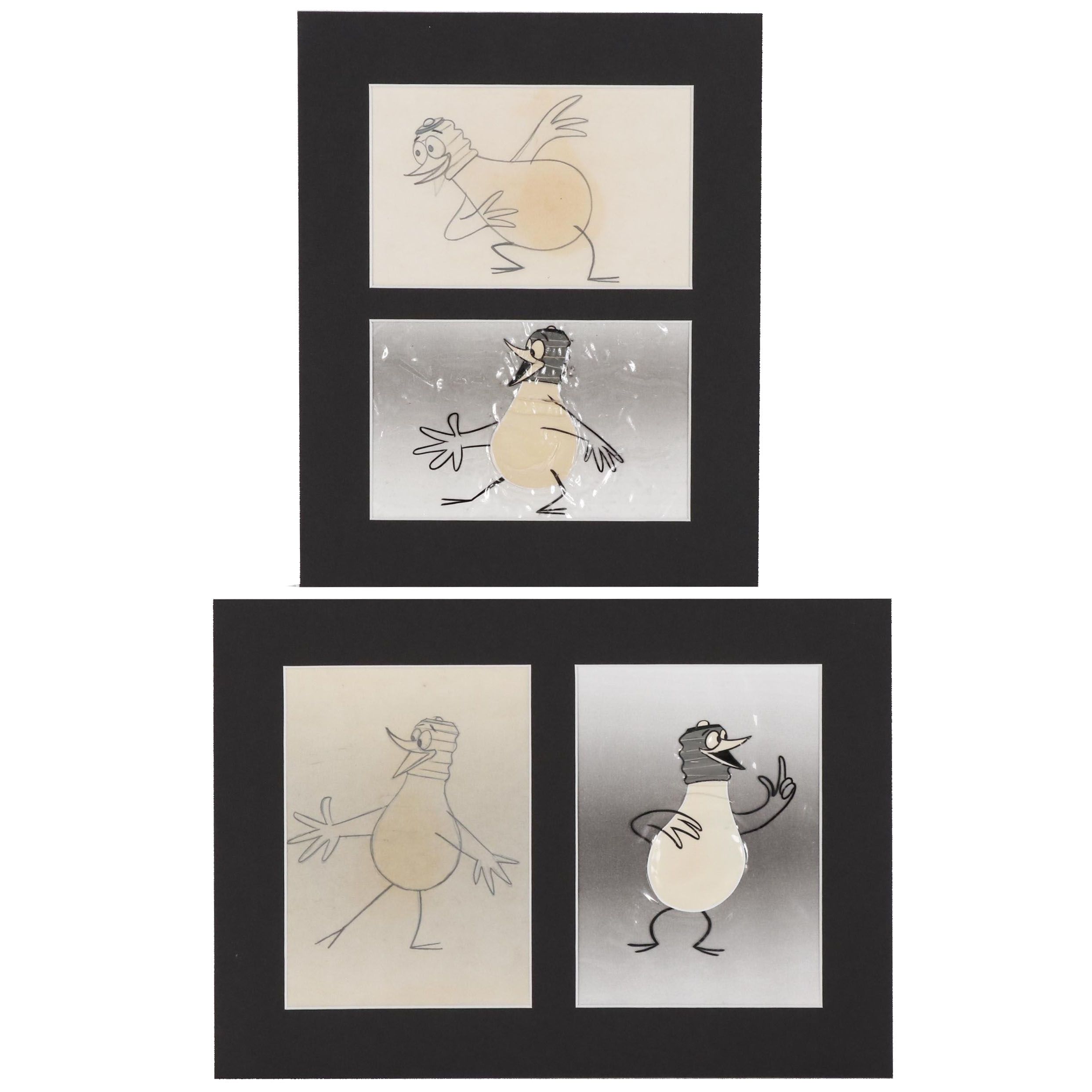 Commonwealth Edison Power Company Commercial Production Cels and Drawings