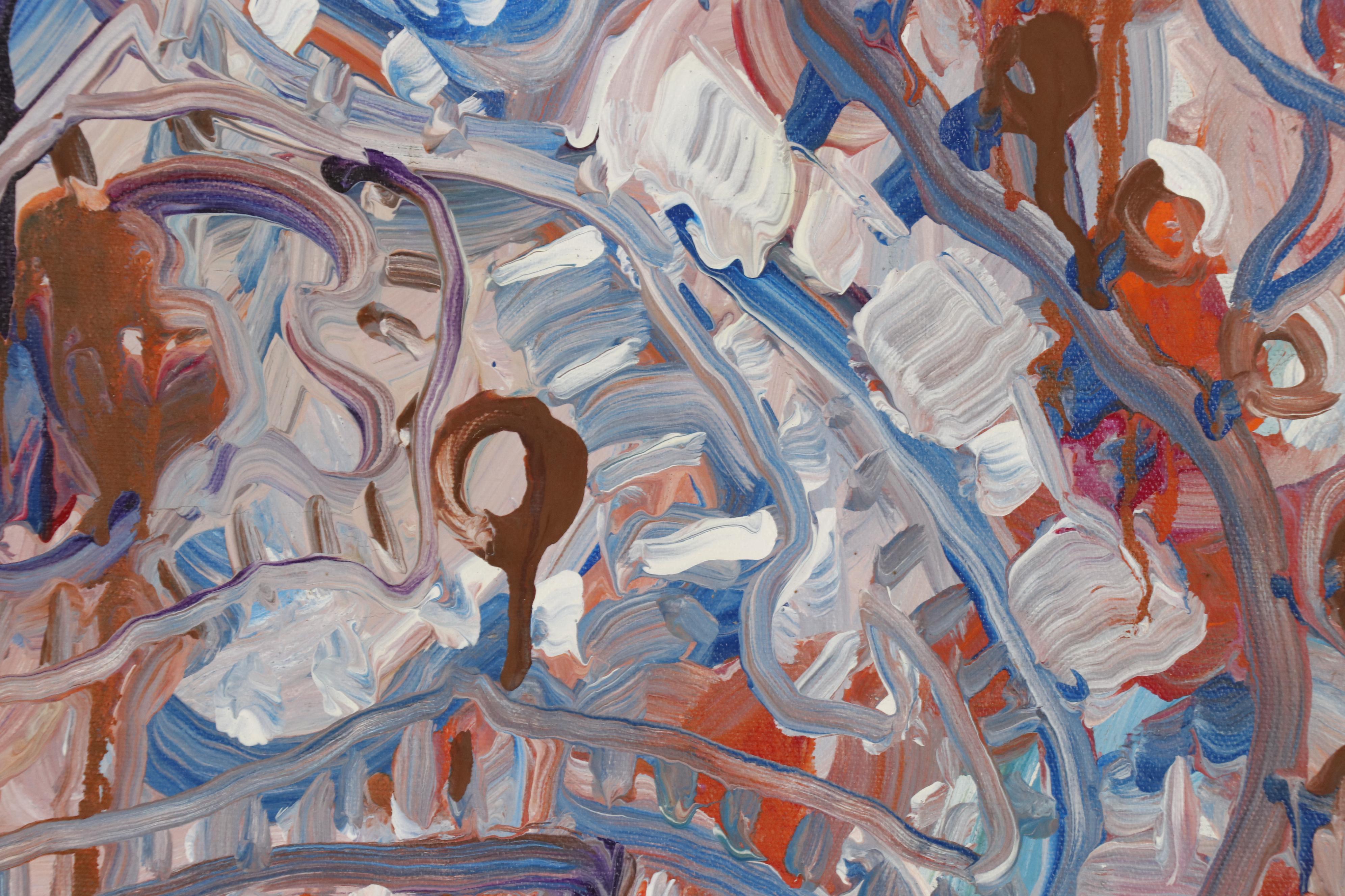 Robert Wright Abstract Oil Painting