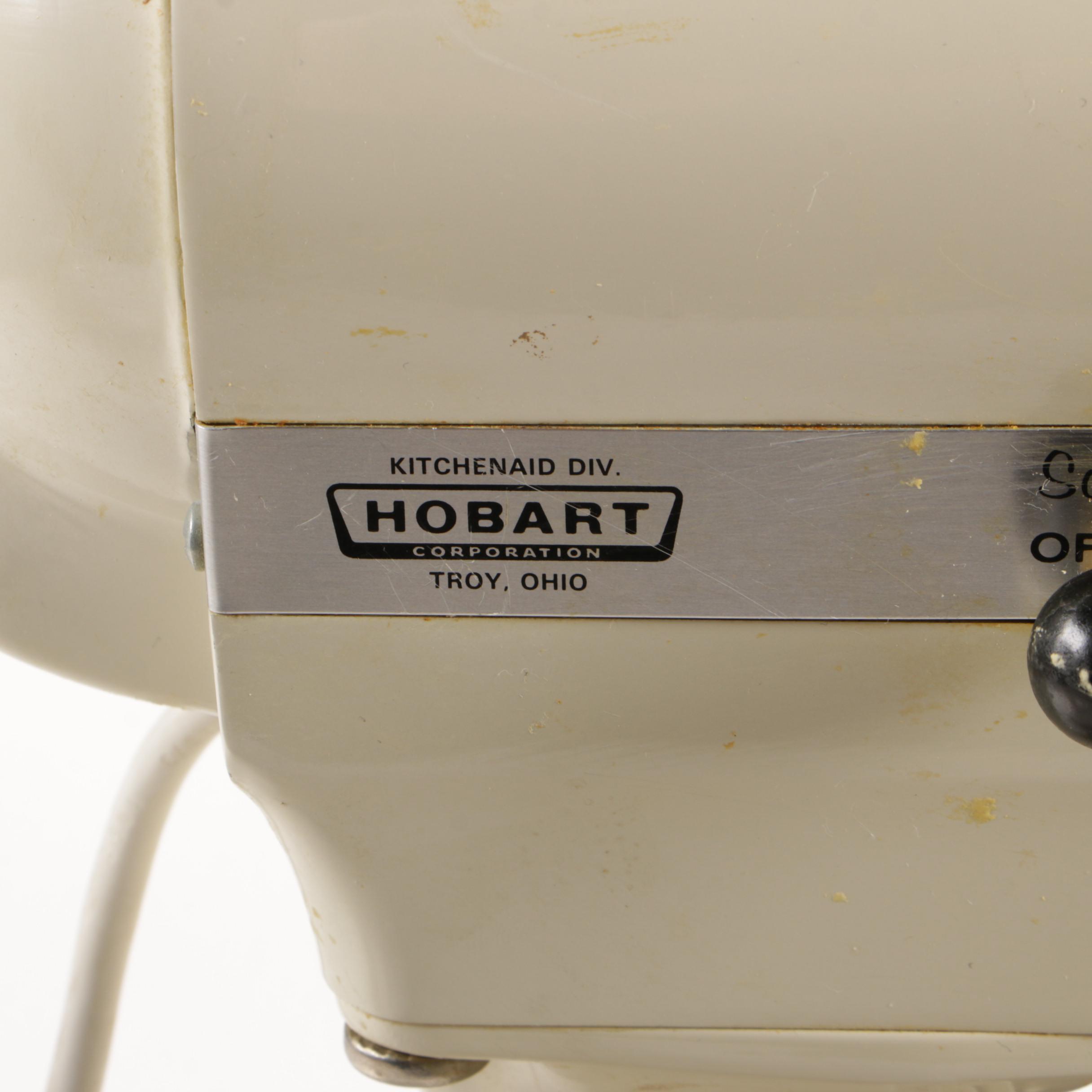 KitchenAid Hobart K5SS Professional Stand Mixer with Whisk and Paddle Attachment