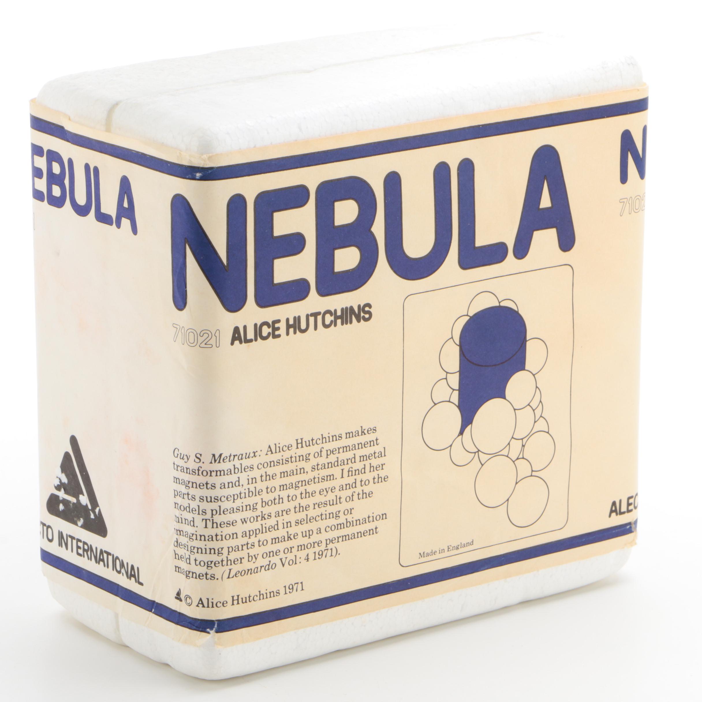 Alice Hutchins Magnetic Sculpture "Nebula", 1971