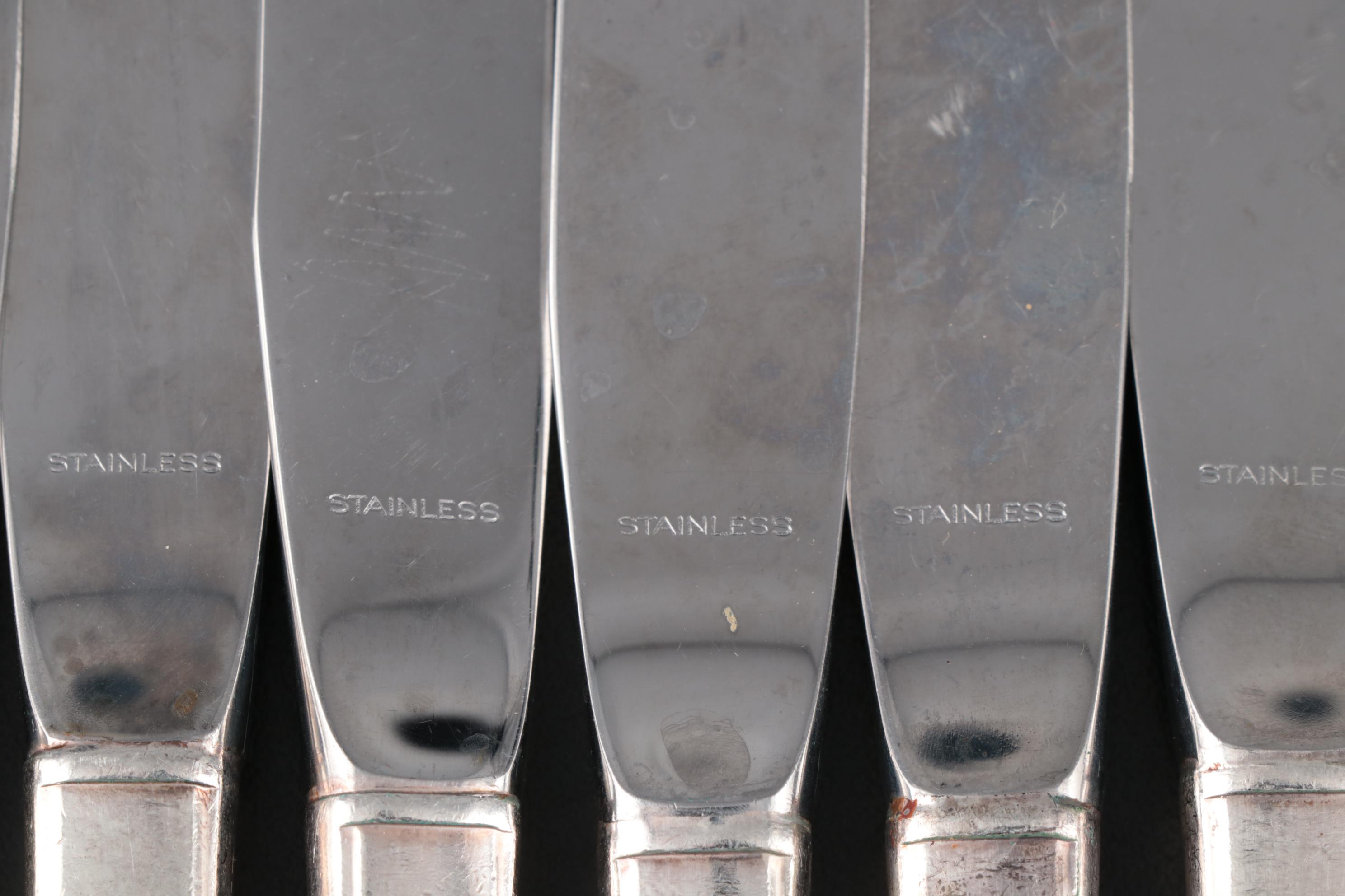 Oneida Community "Morning Star" Silver Plate Flatware Service for Eight