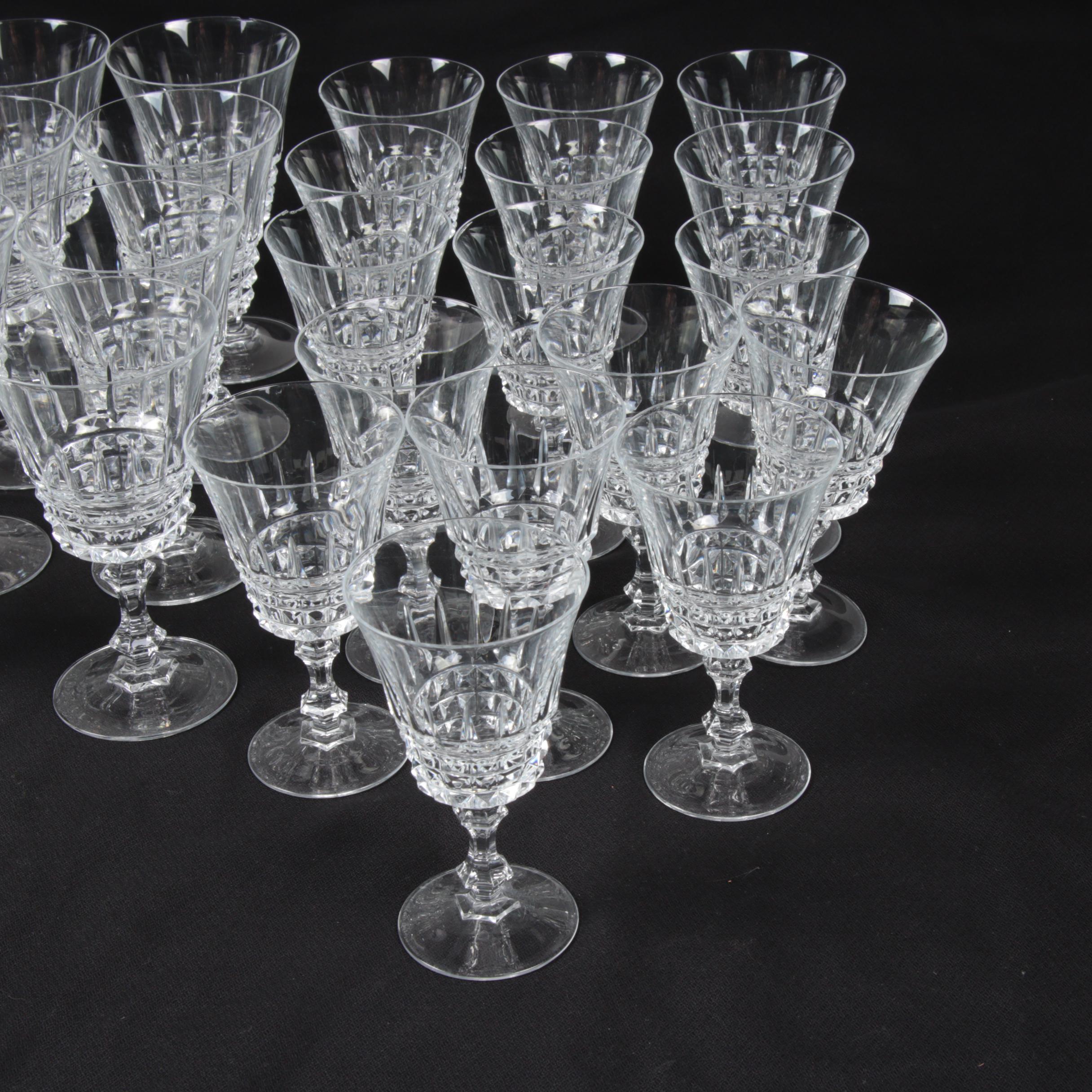 Cristal D'Arques-Durand "Tuilleries Villandry" Cut Crystal Stemware