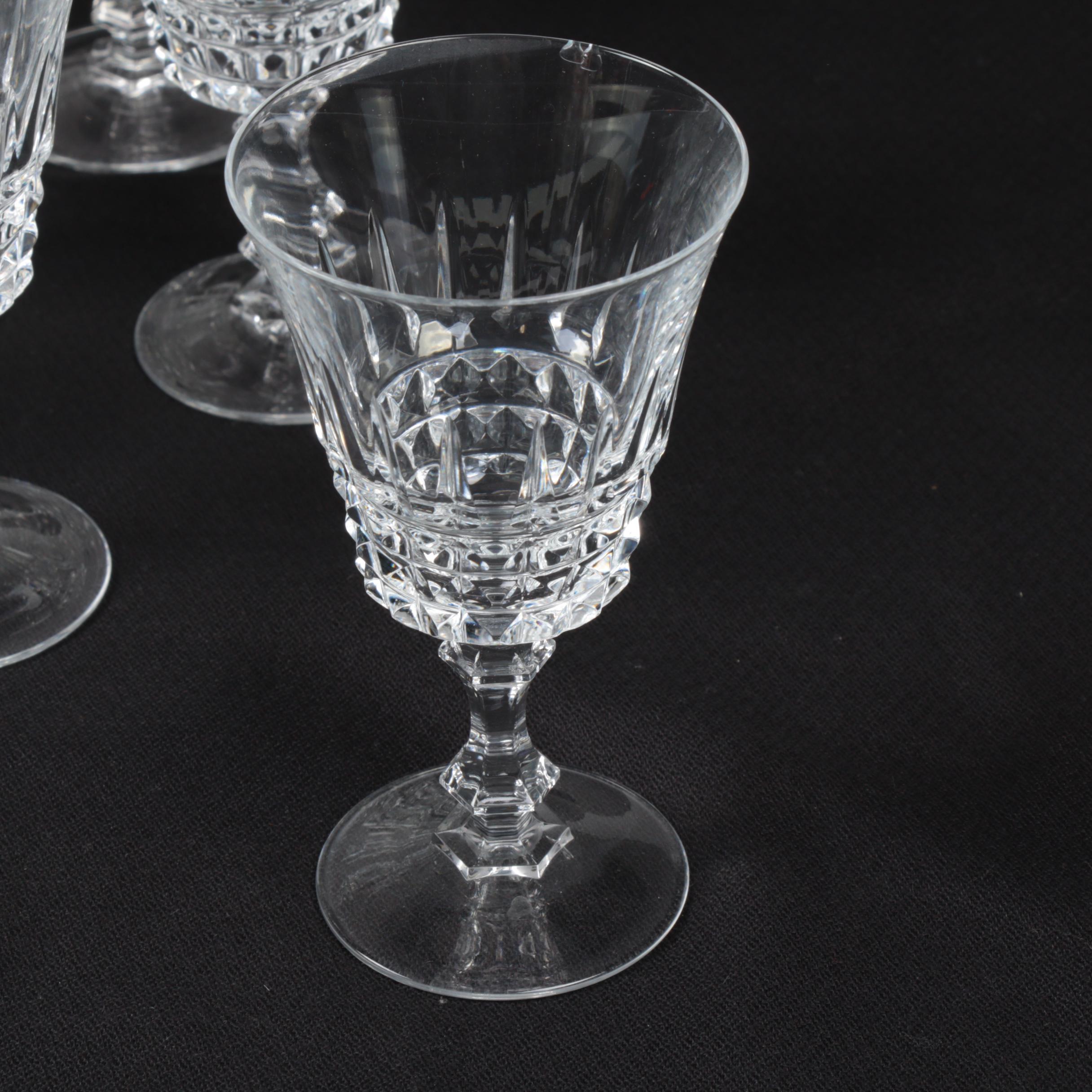 Cristal D'Arques-Durand "Tuilleries Villandry" Cut Crystal Stemware