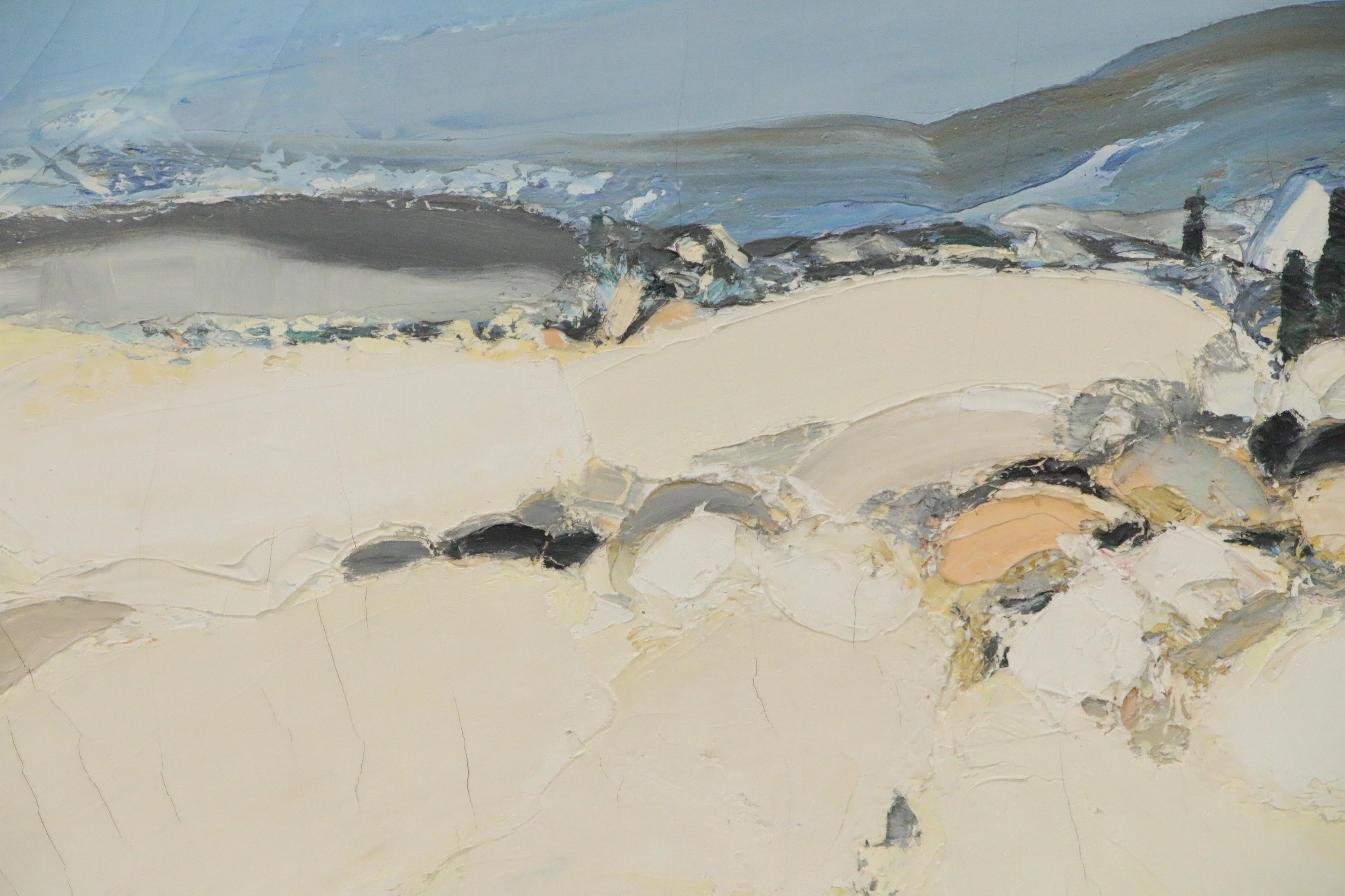 Roger Mühl Oil Painting "Été en Provence", Late 20th Century