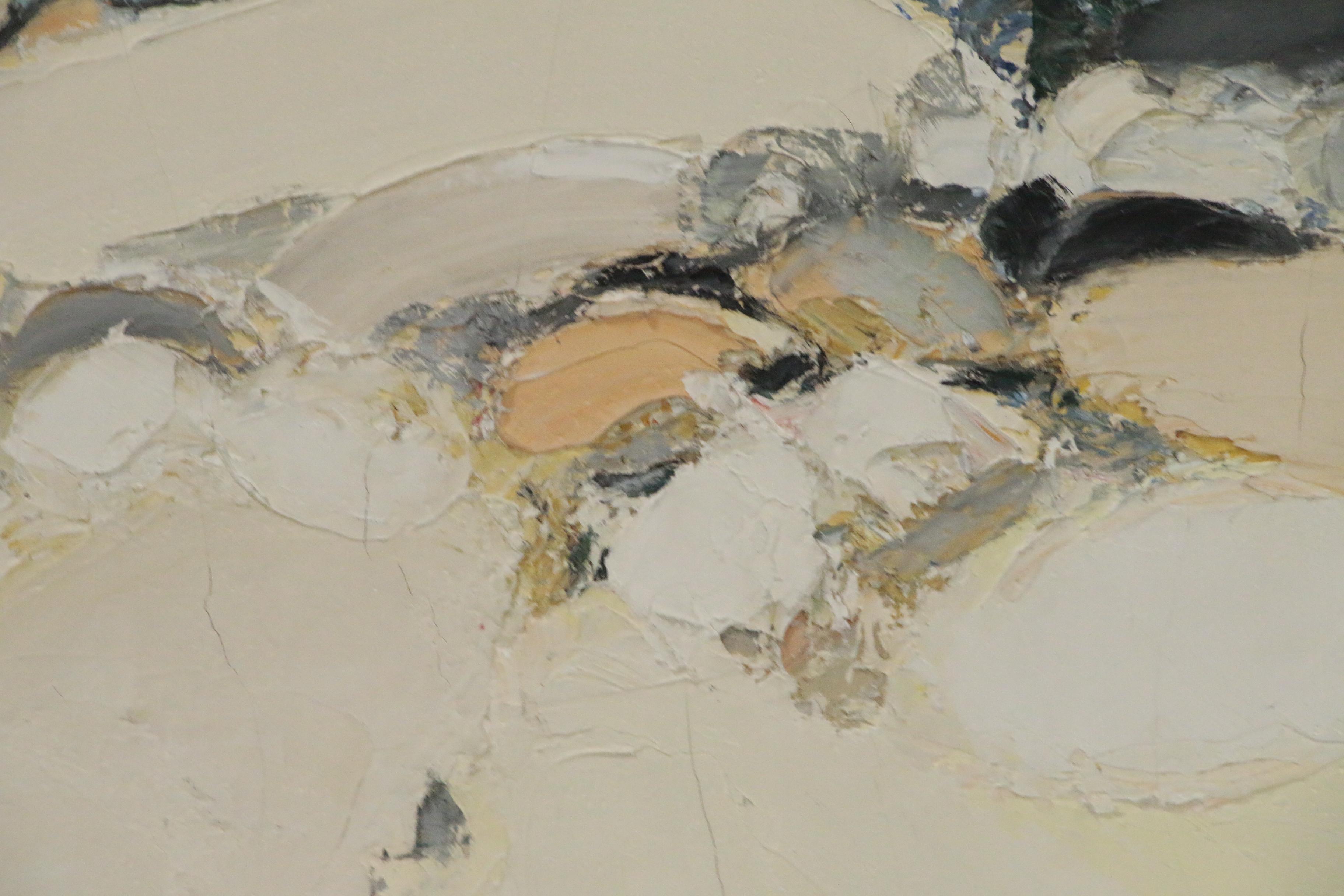 Roger Mühl Oil Painting "Été en Provence", Late 20th Century