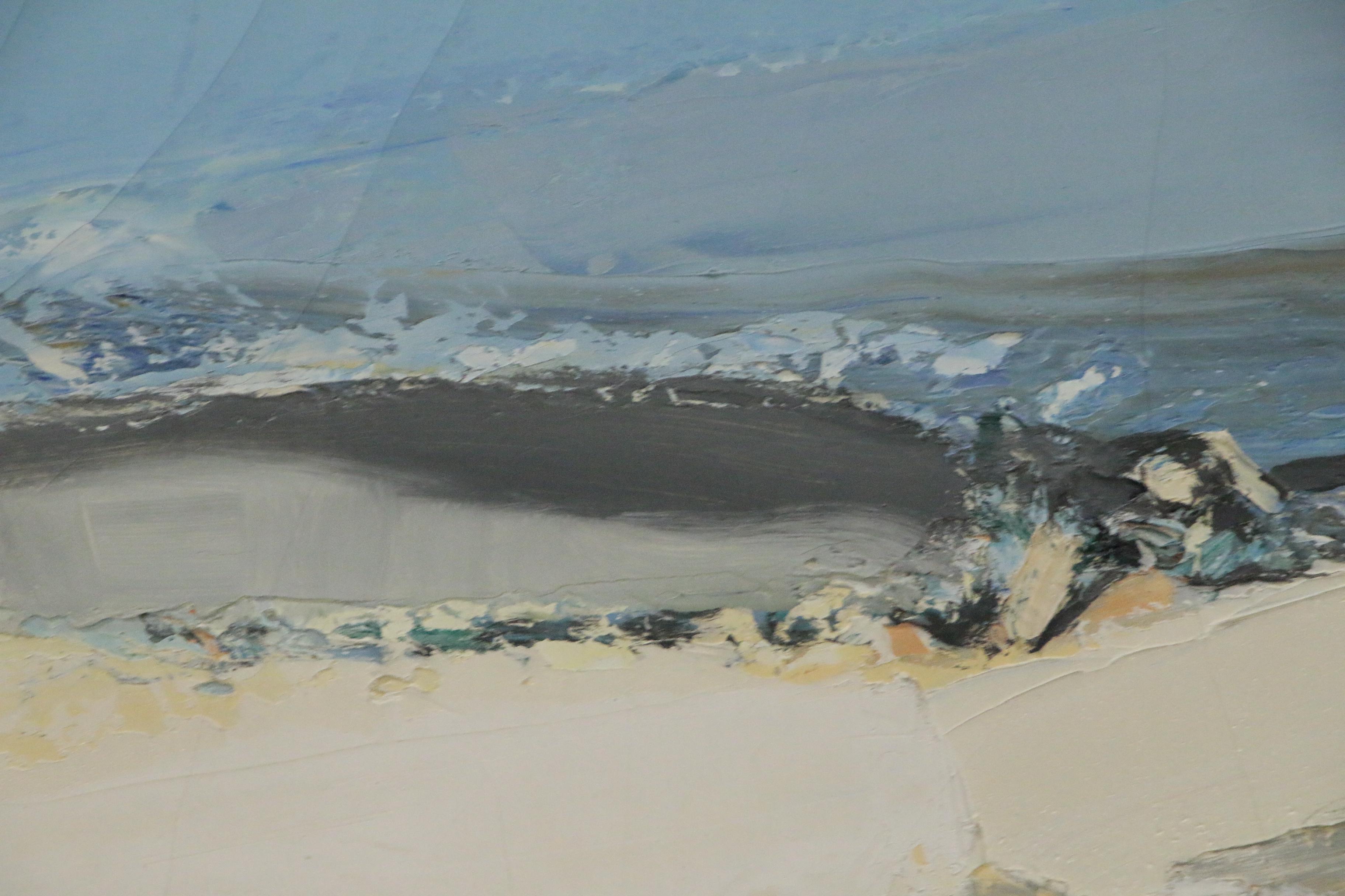 Roger Mühl Oil Painting "Été en Provence", Late 20th Century