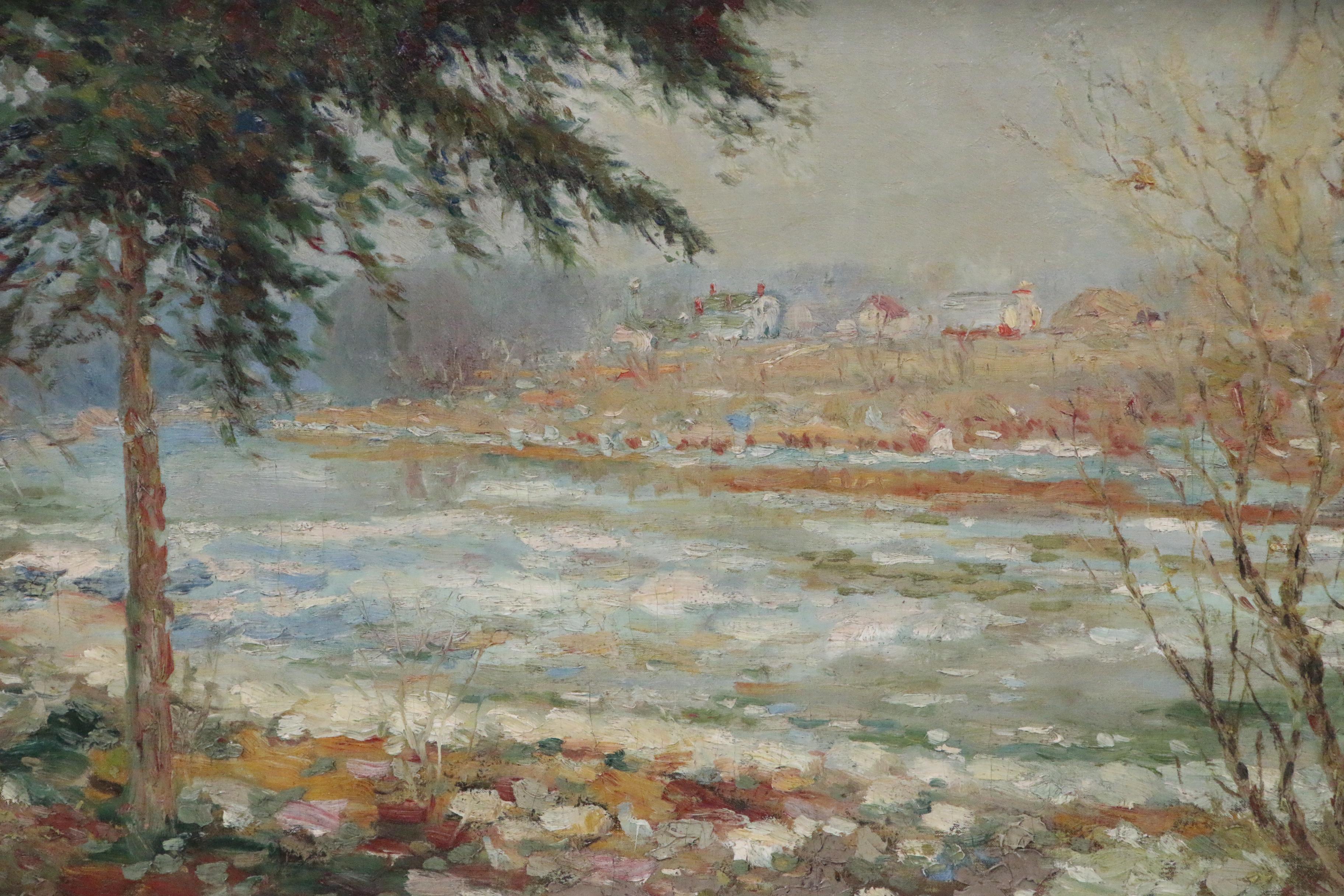 Charles Muerer Estate Plein Air Landscape Oil Painting