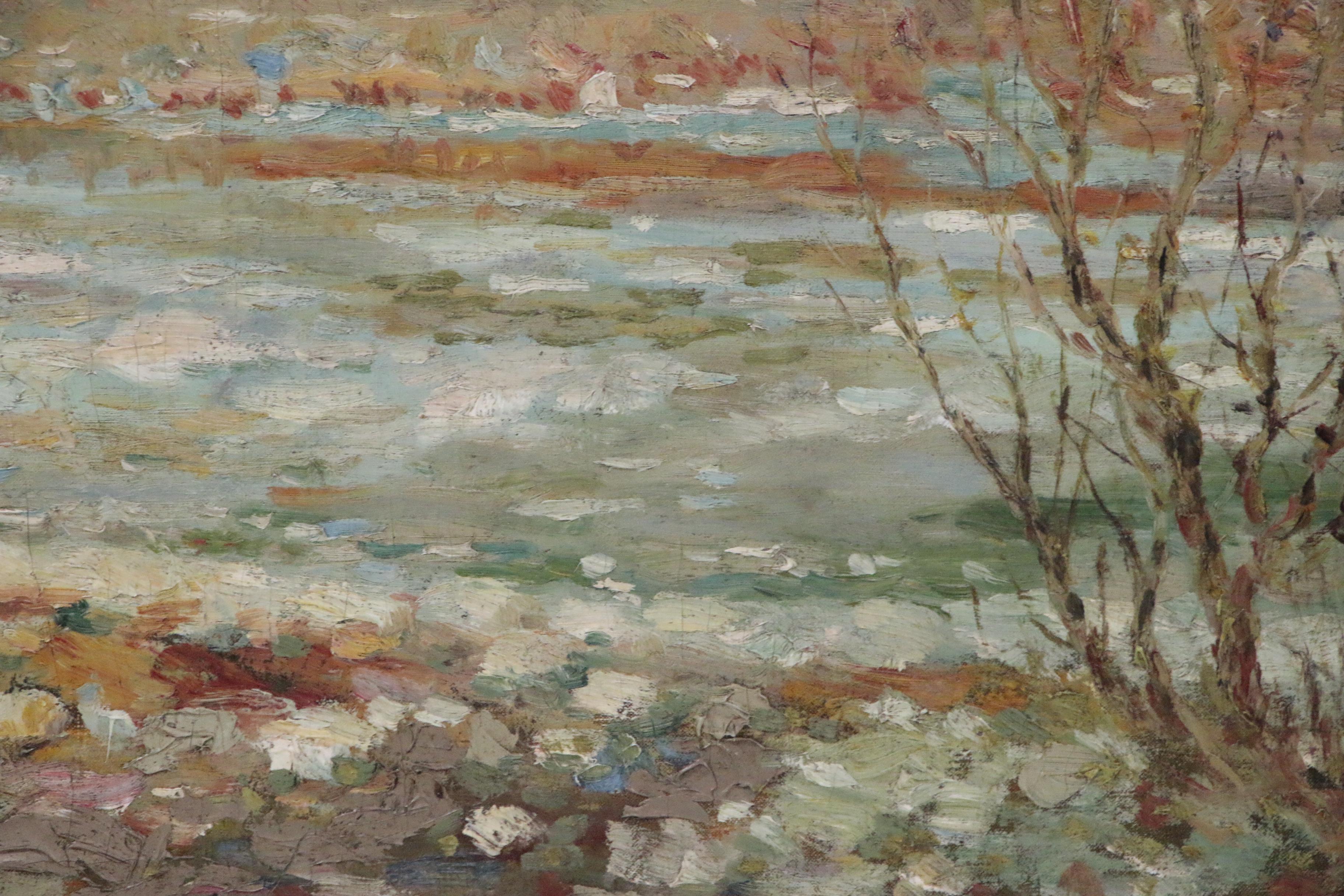 Charles Muerer Estate Plein Air Landscape Oil Painting