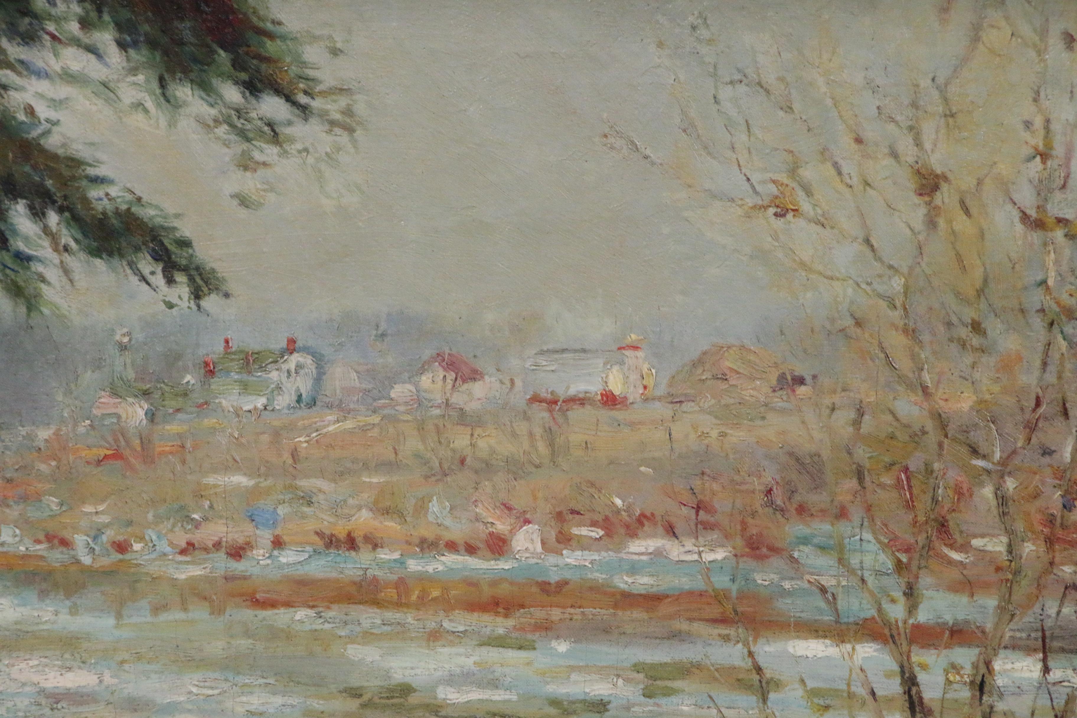 Charles Muerer Estate Plein Air Landscape Oil Painting