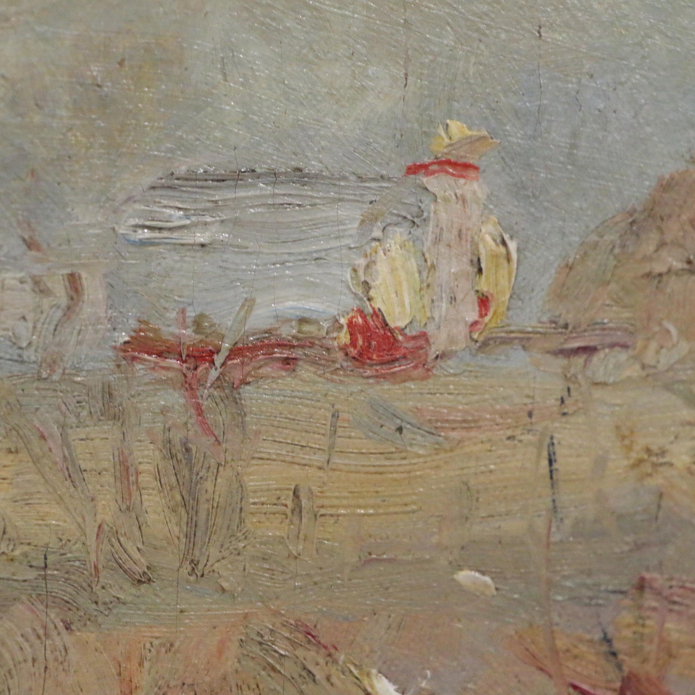 Charles Muerer Estate Plein Air Landscape Oil Painting