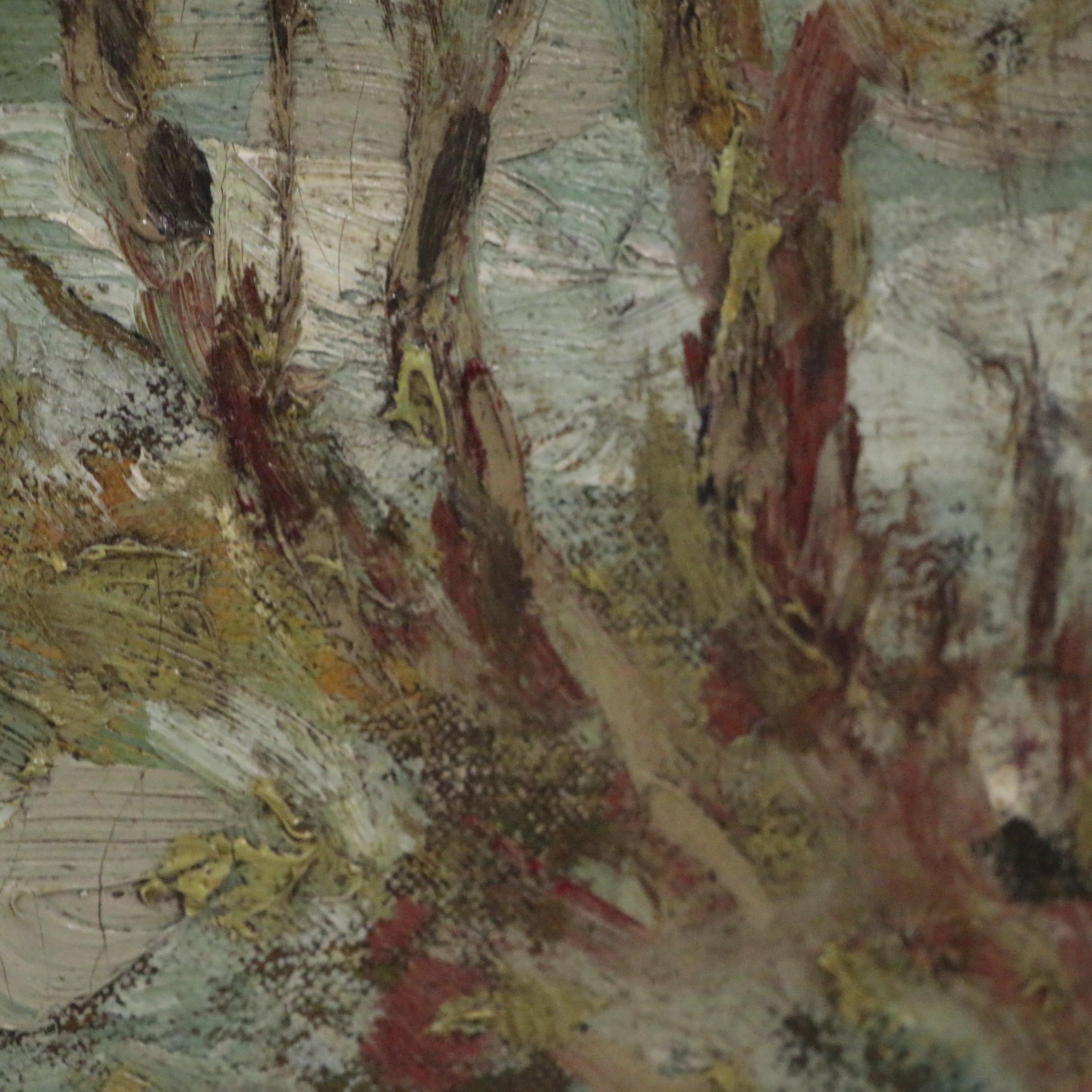 Charles Muerer Estate Plein Air Landscape Oil Painting