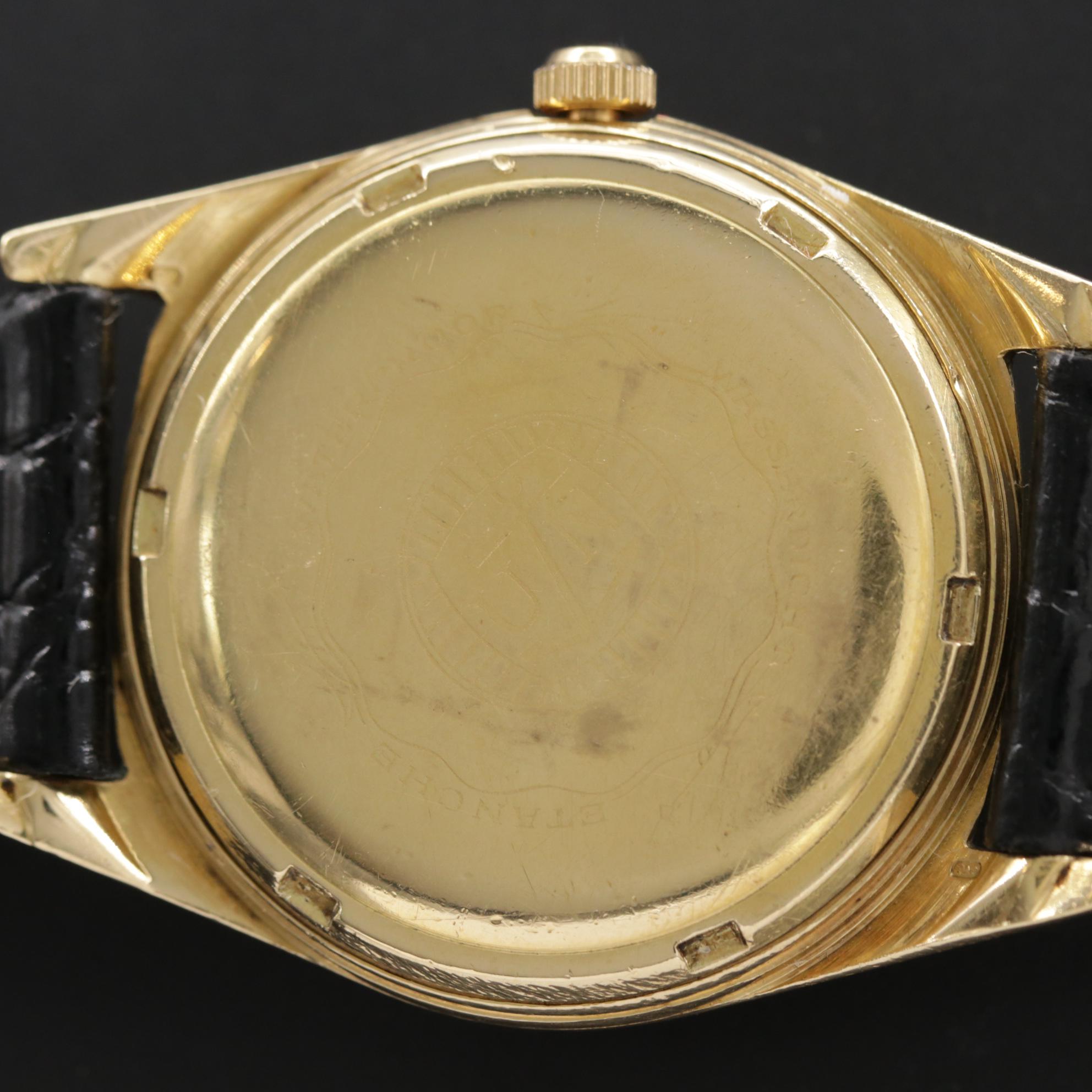 Vintage Ulysse Nardin Jubilé 4000 18K Gold Automatic Watch