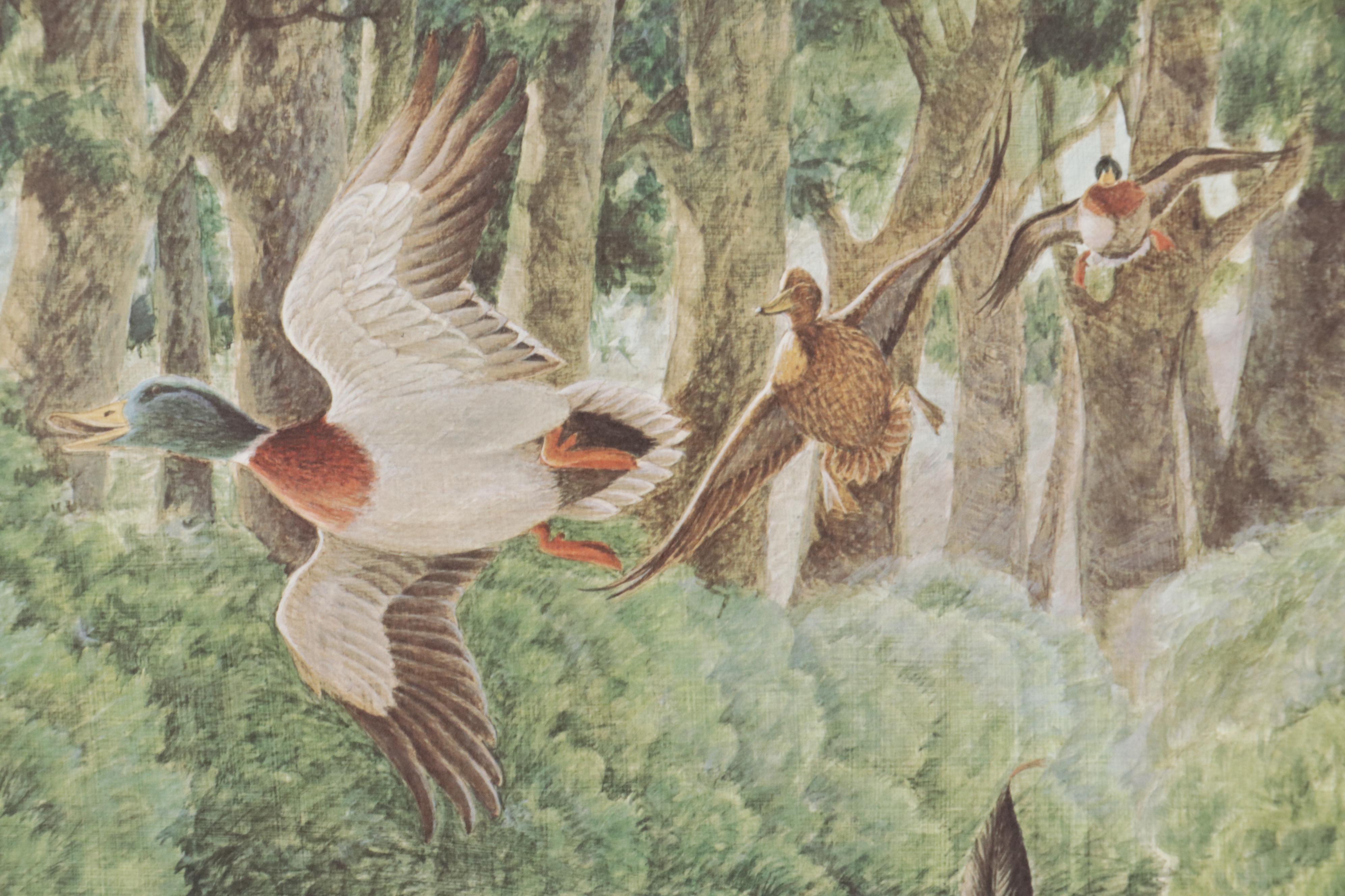 John Ruthven Offset Lithograph "Shawnee Indian"