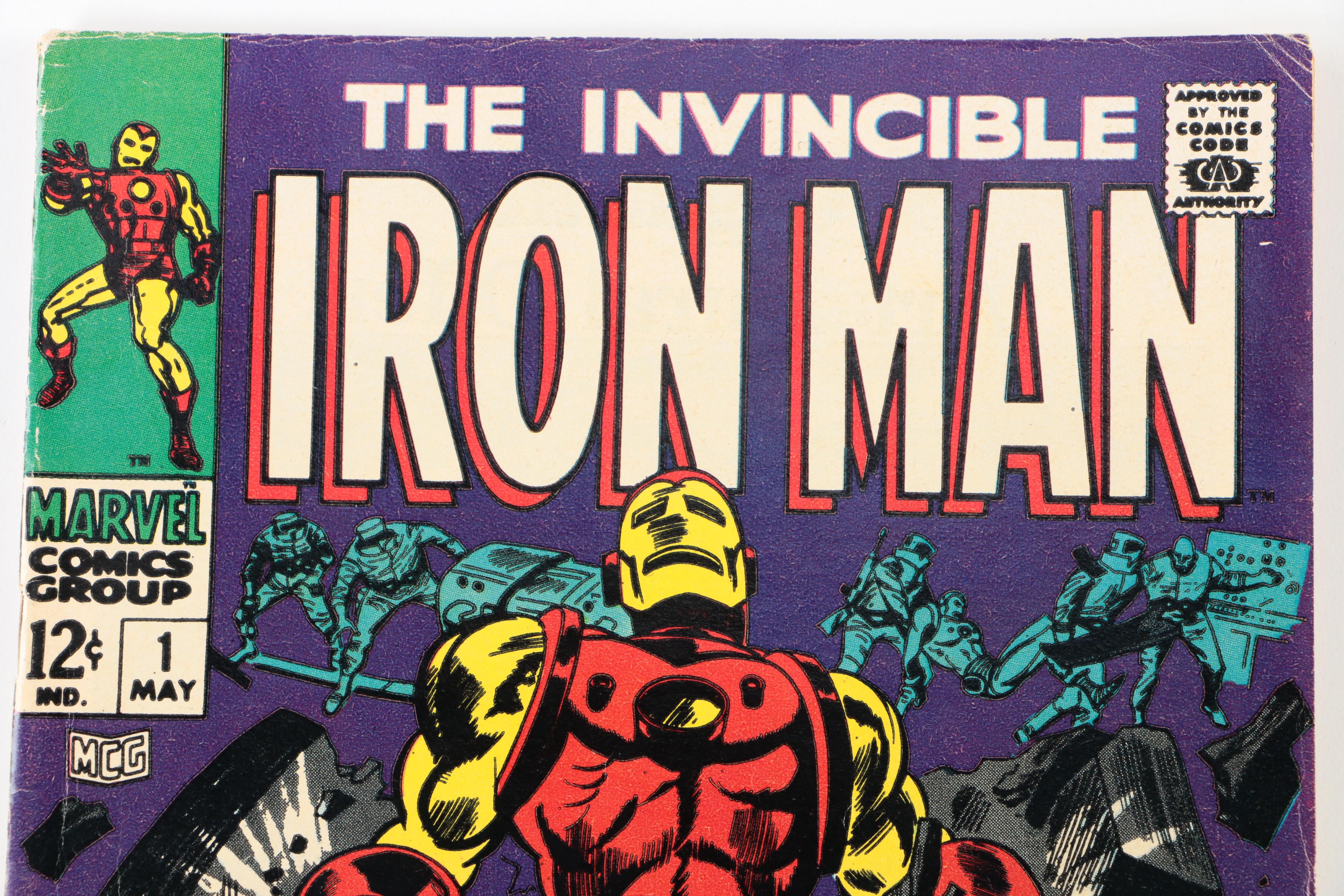 "The Invincible Iron Man" #1 First Issue of Solo Comic Book