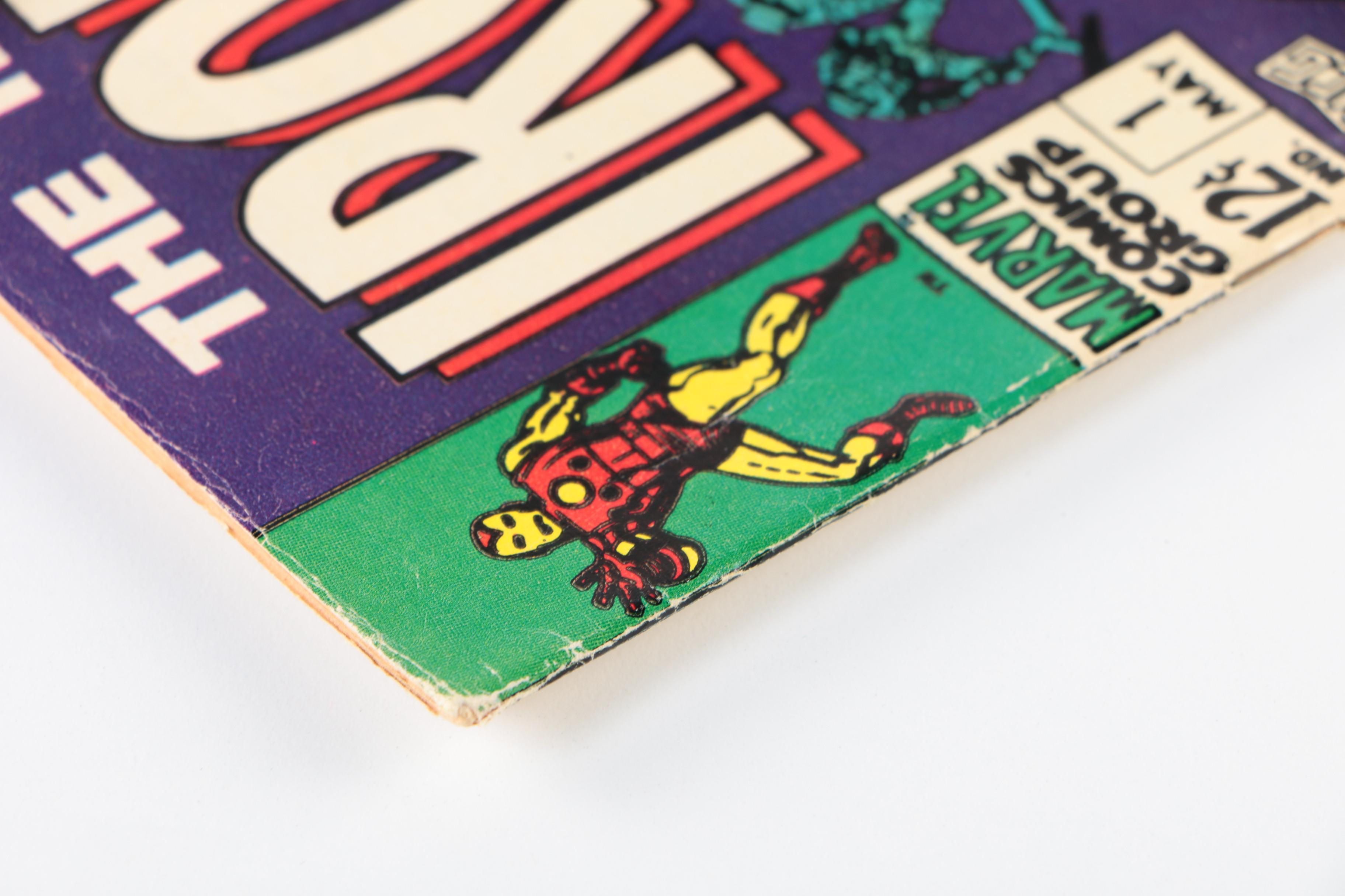 "The Invincible Iron Man" #1 First Issue of Solo Comic Book