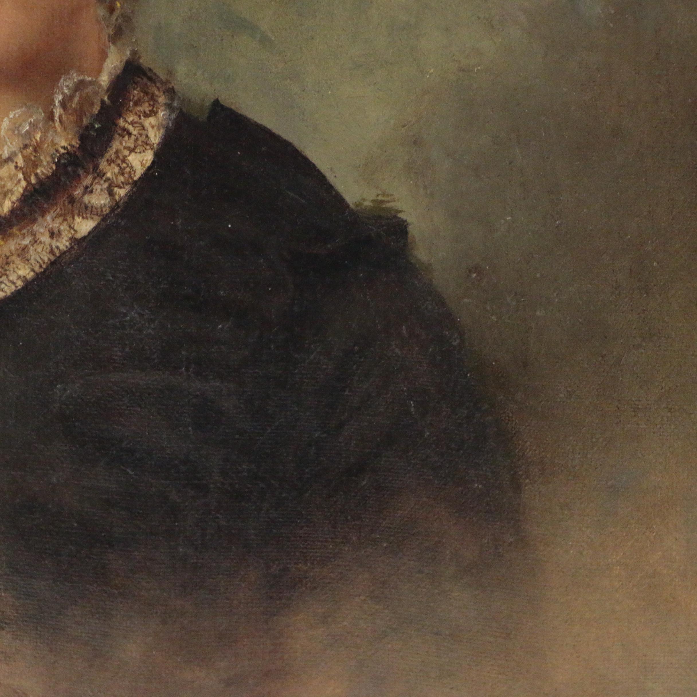 James Brade Sword Portrait Oil Painting, 1874