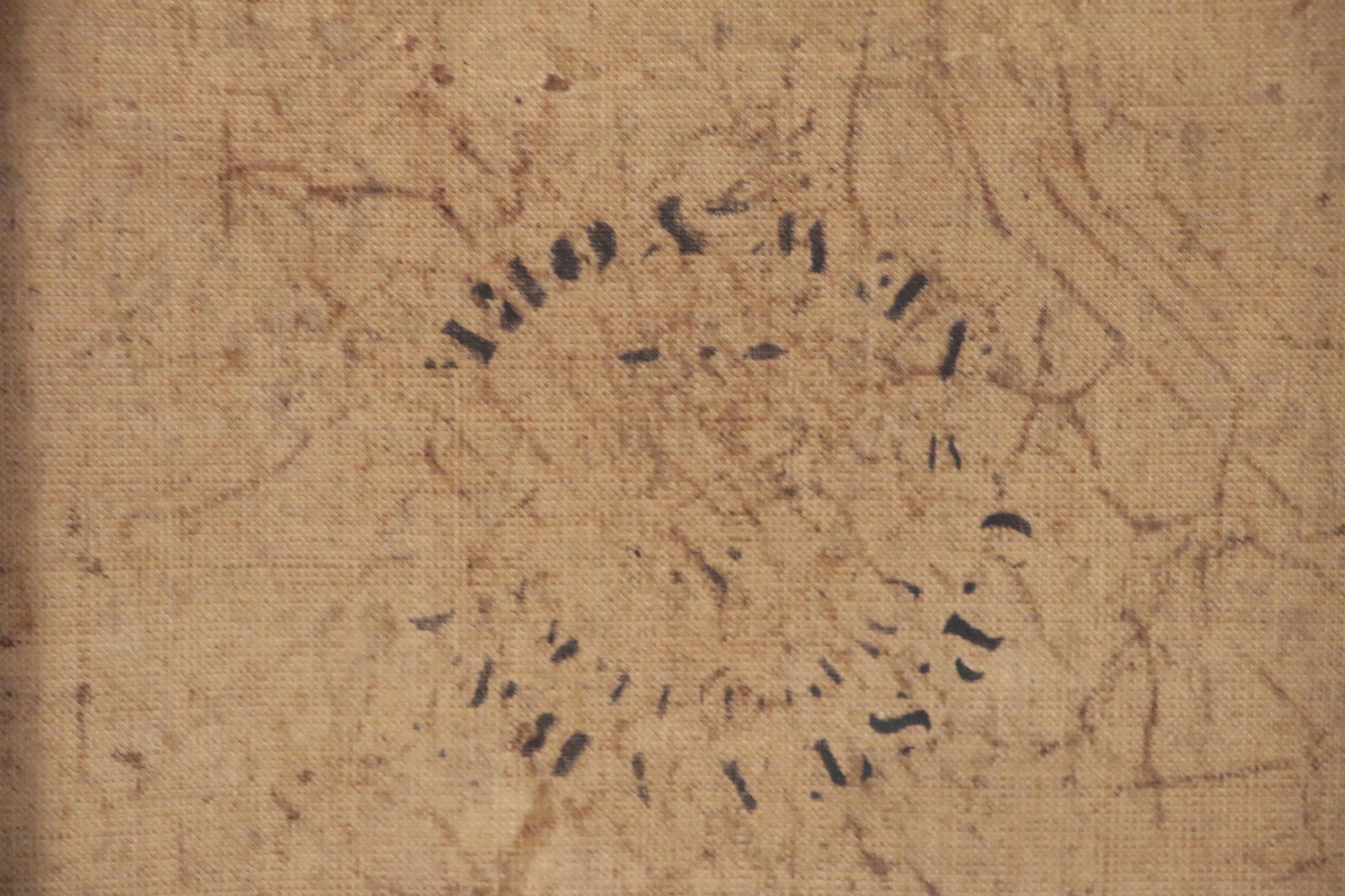 James Brade Sword Portrait Oil Painting, 1874