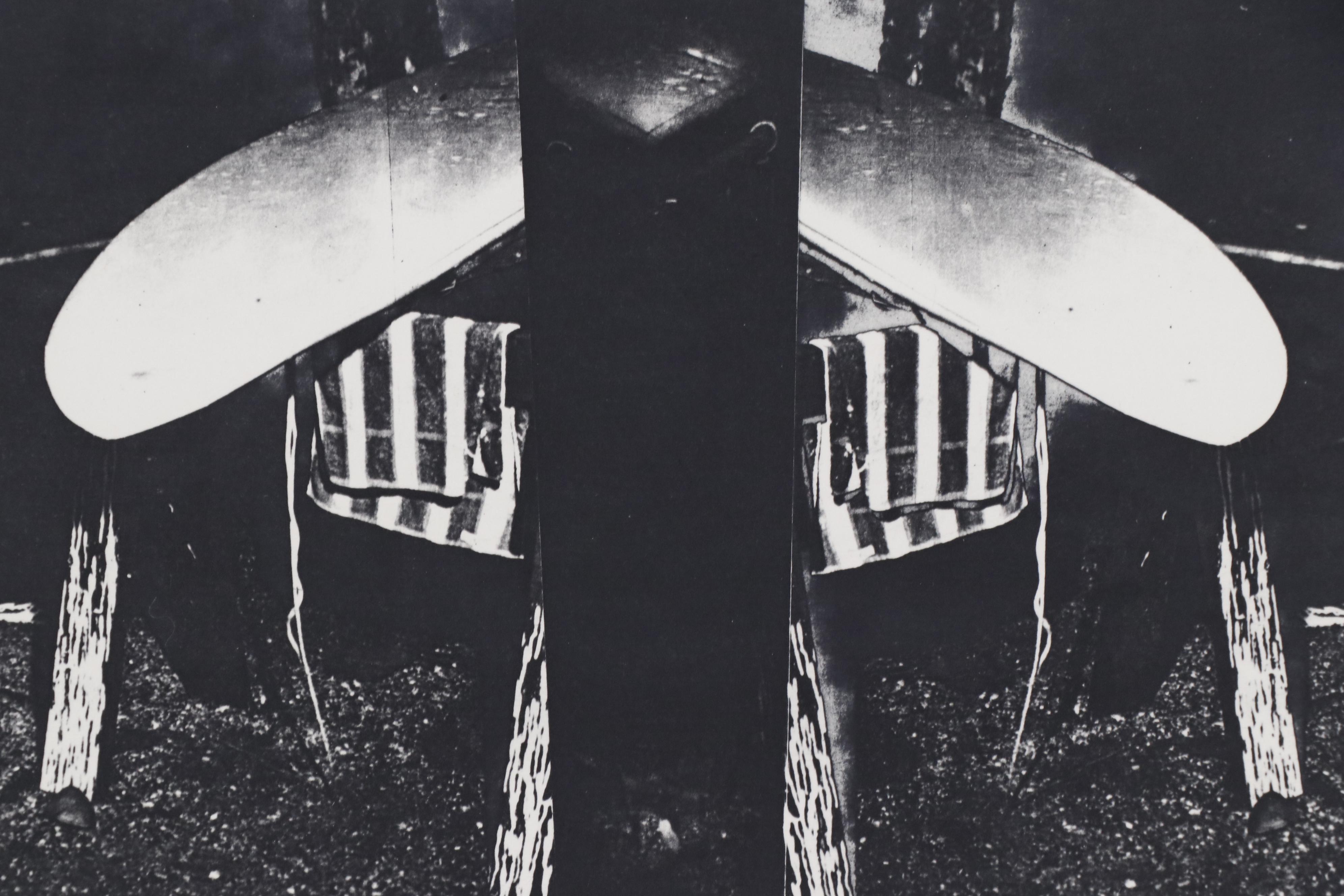 Robert Rauschenberg Intaglio Print from "Glacial Decoy" Series, 1979