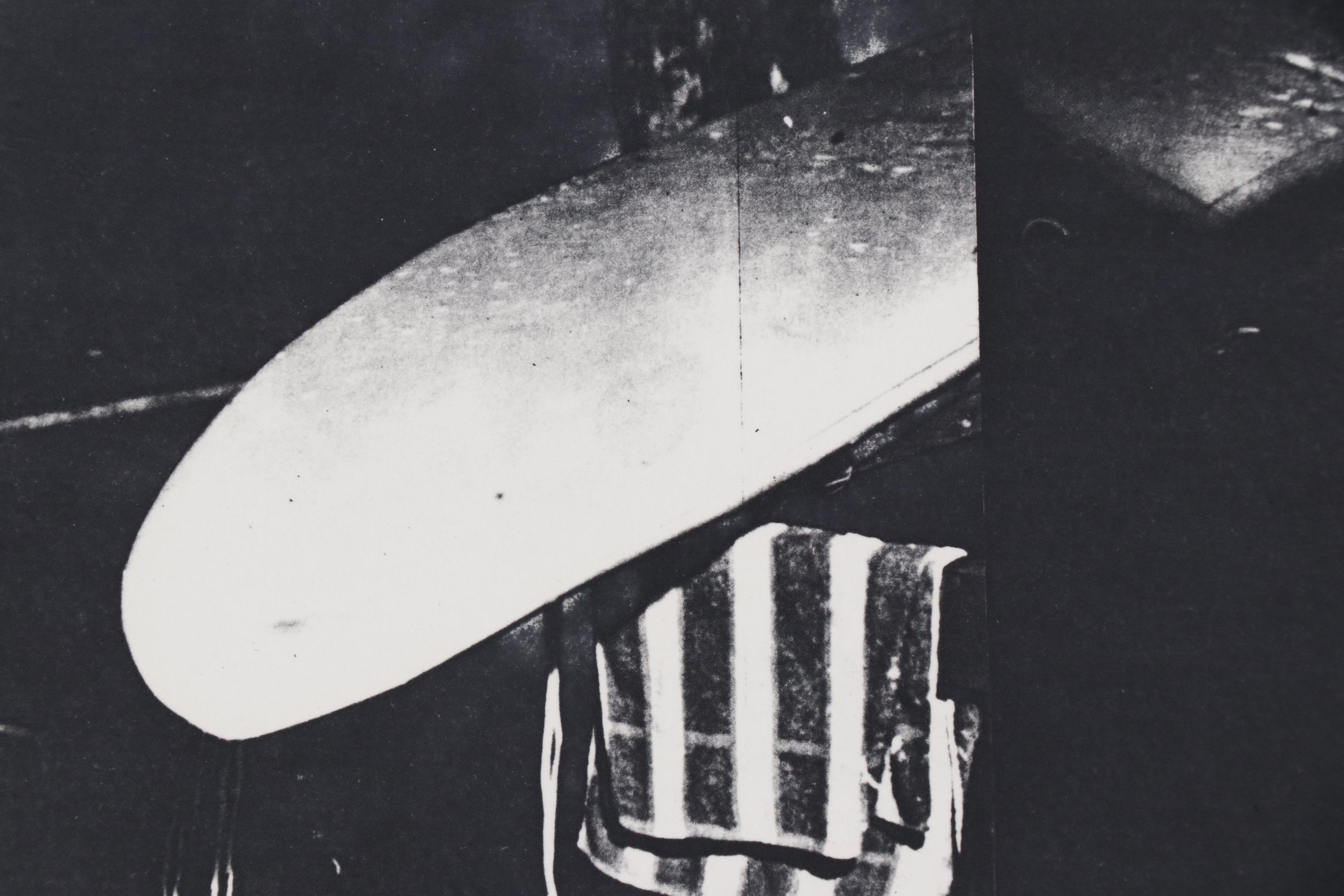 Robert Rauschenberg Intaglio Print from "Glacial Decoy" Series, 1979