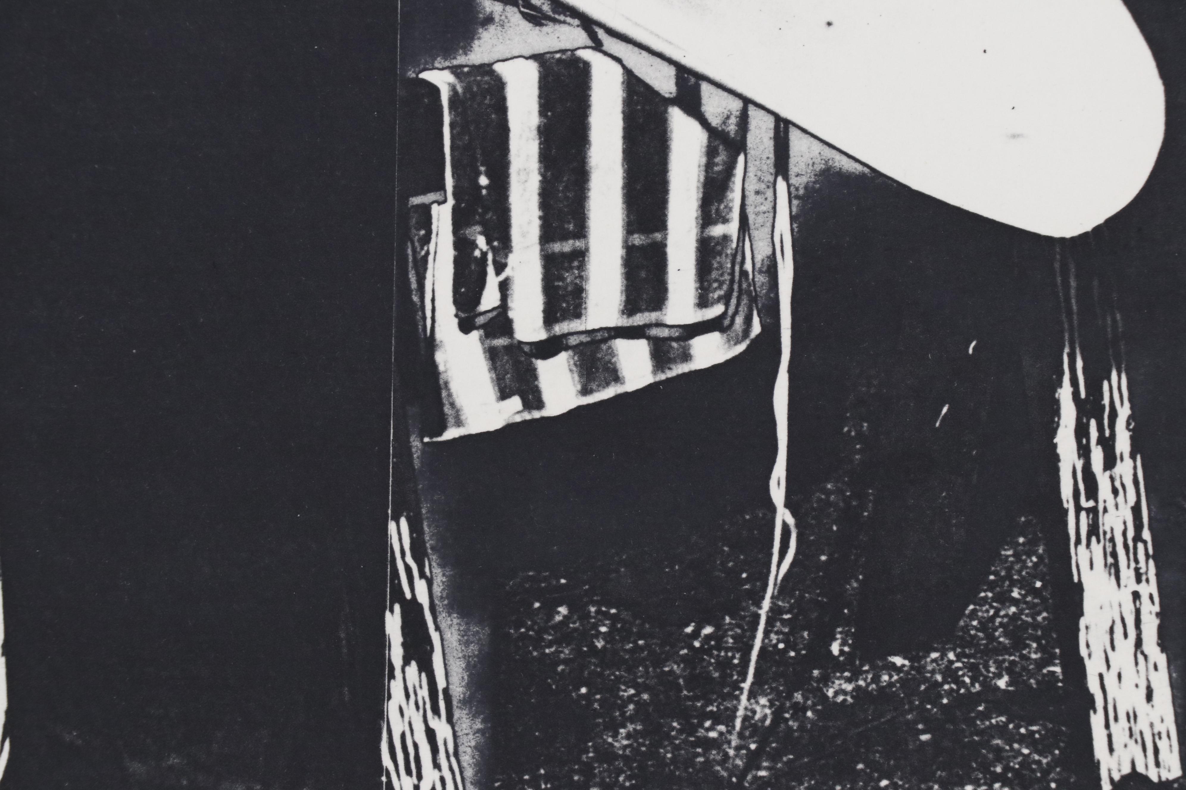 Robert Rauschenberg Intaglio Print from "Glacial Decoy" Series, 1979