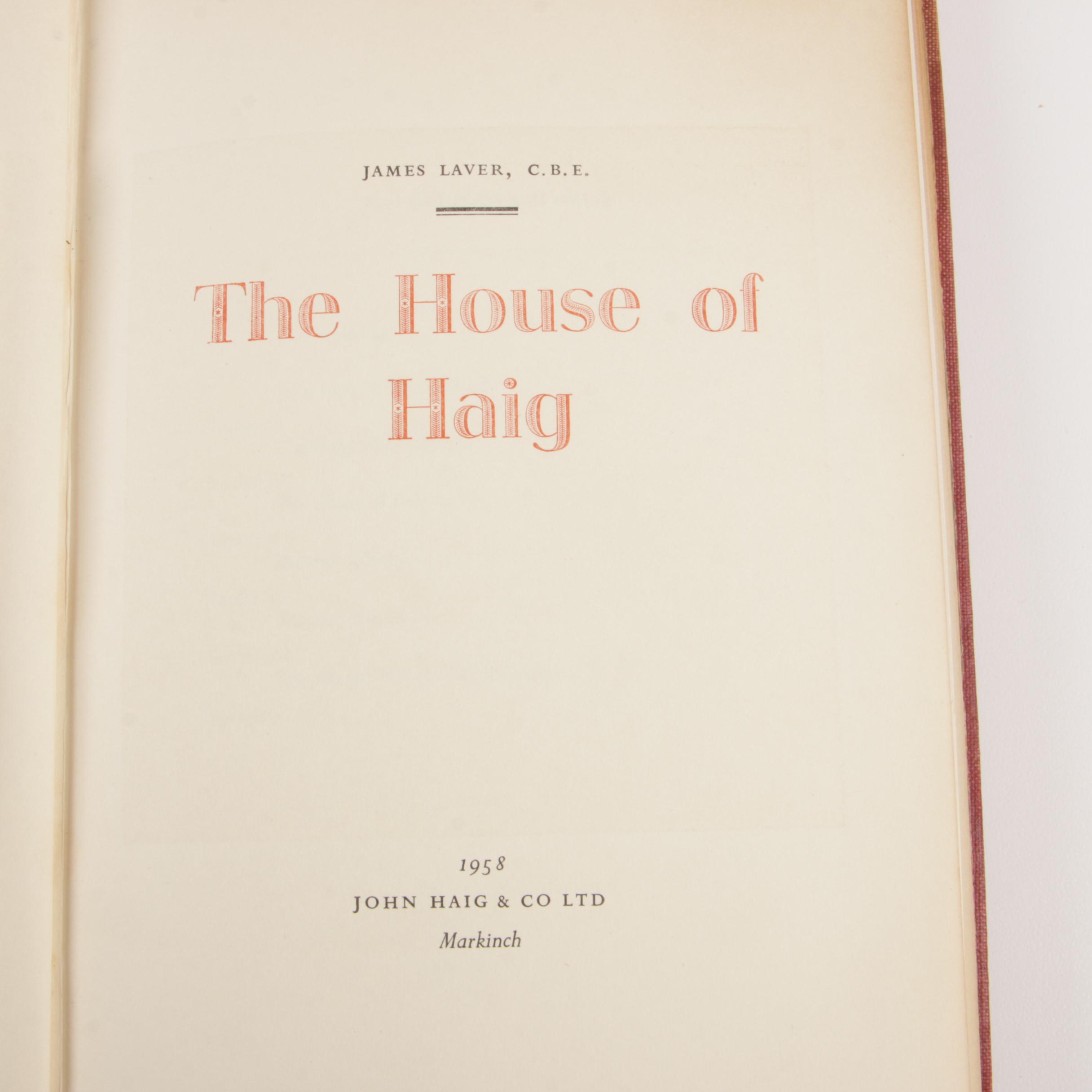 1958 "The House of Haig", "Single Malt Whisky Companion" and More Whisky Books