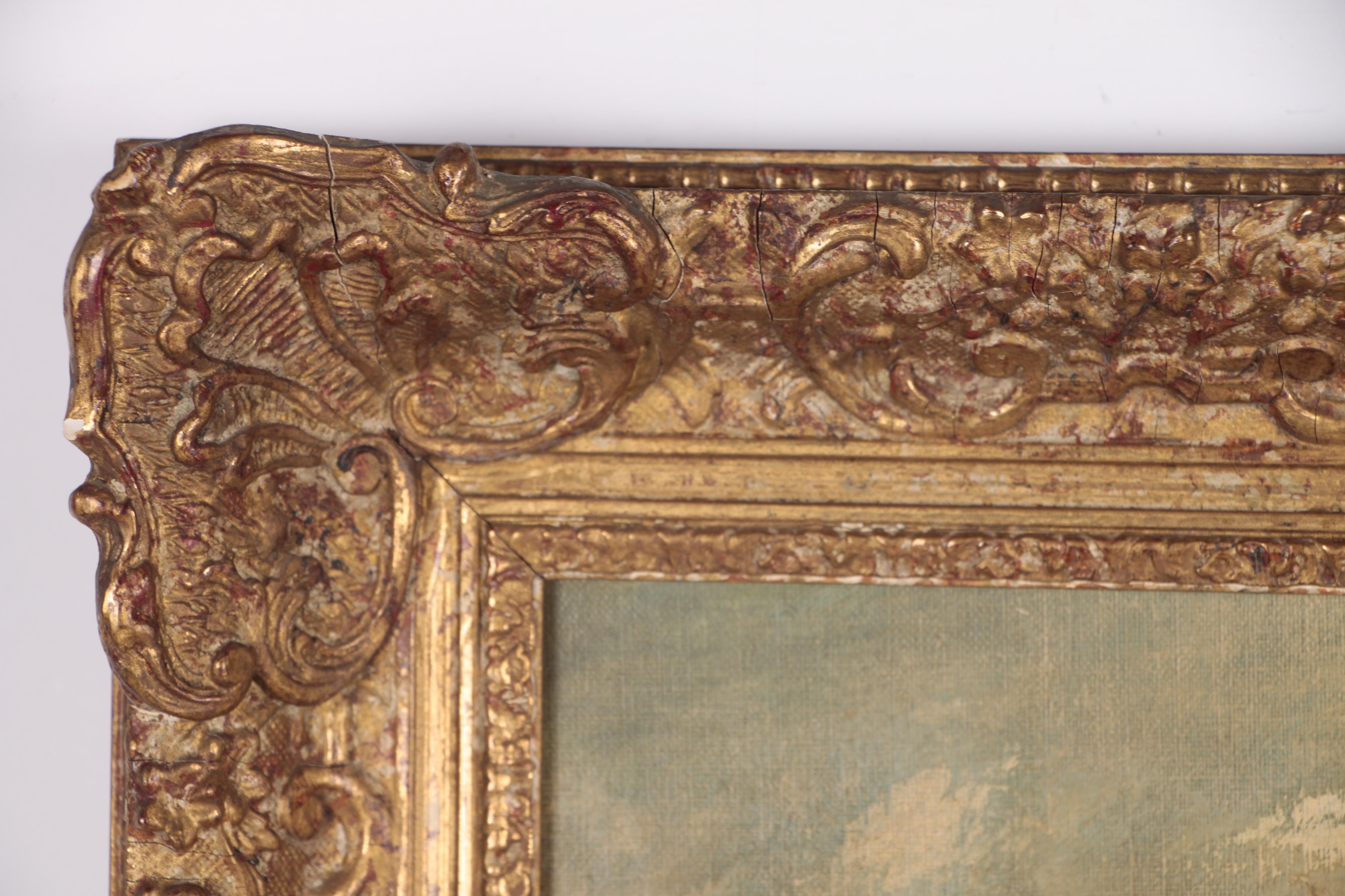 Pastoral Landscape Oil Painting, Late 19th Century