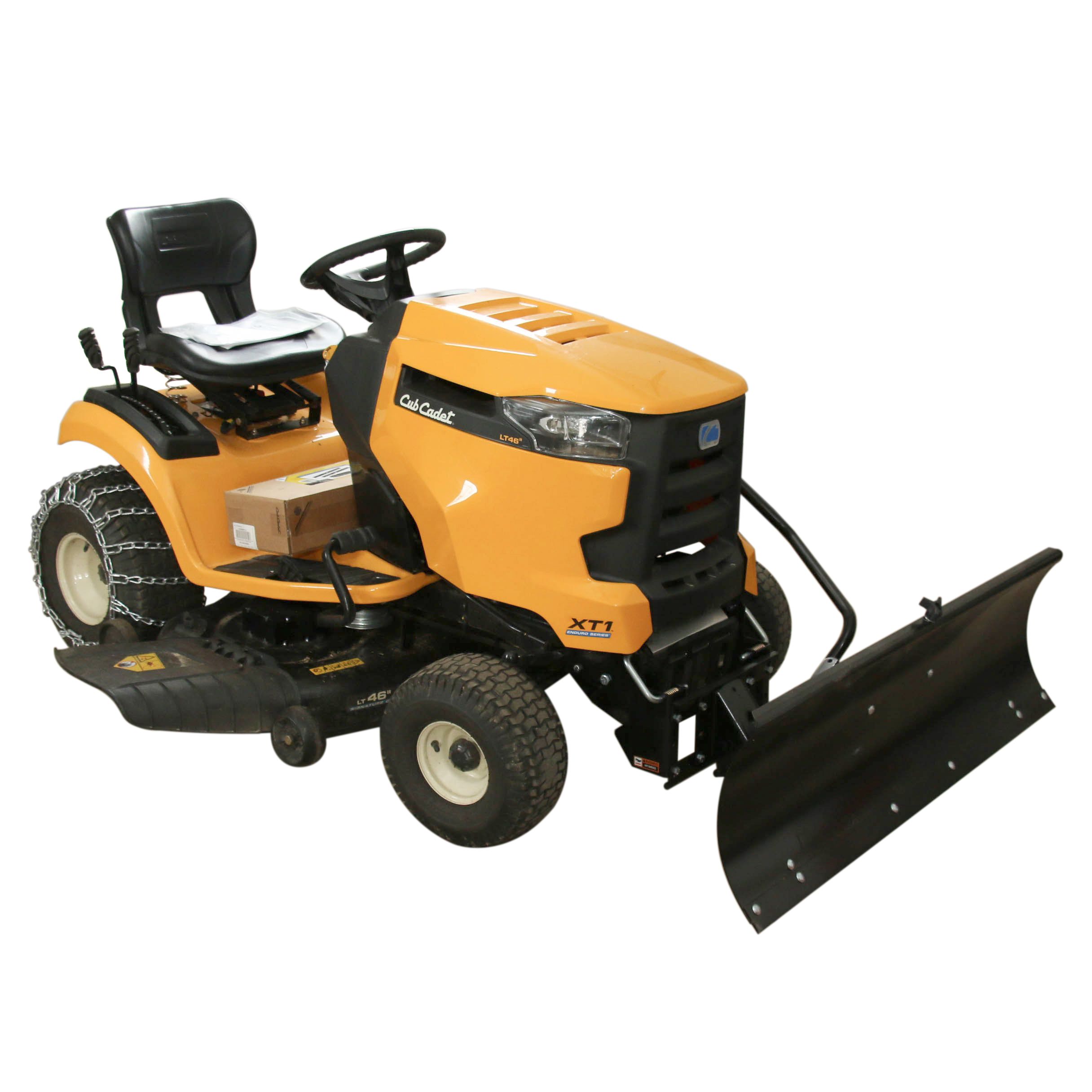 Cub Cadet XT1 Enduro Series LT46 Lawn Tractor with Snow Blade