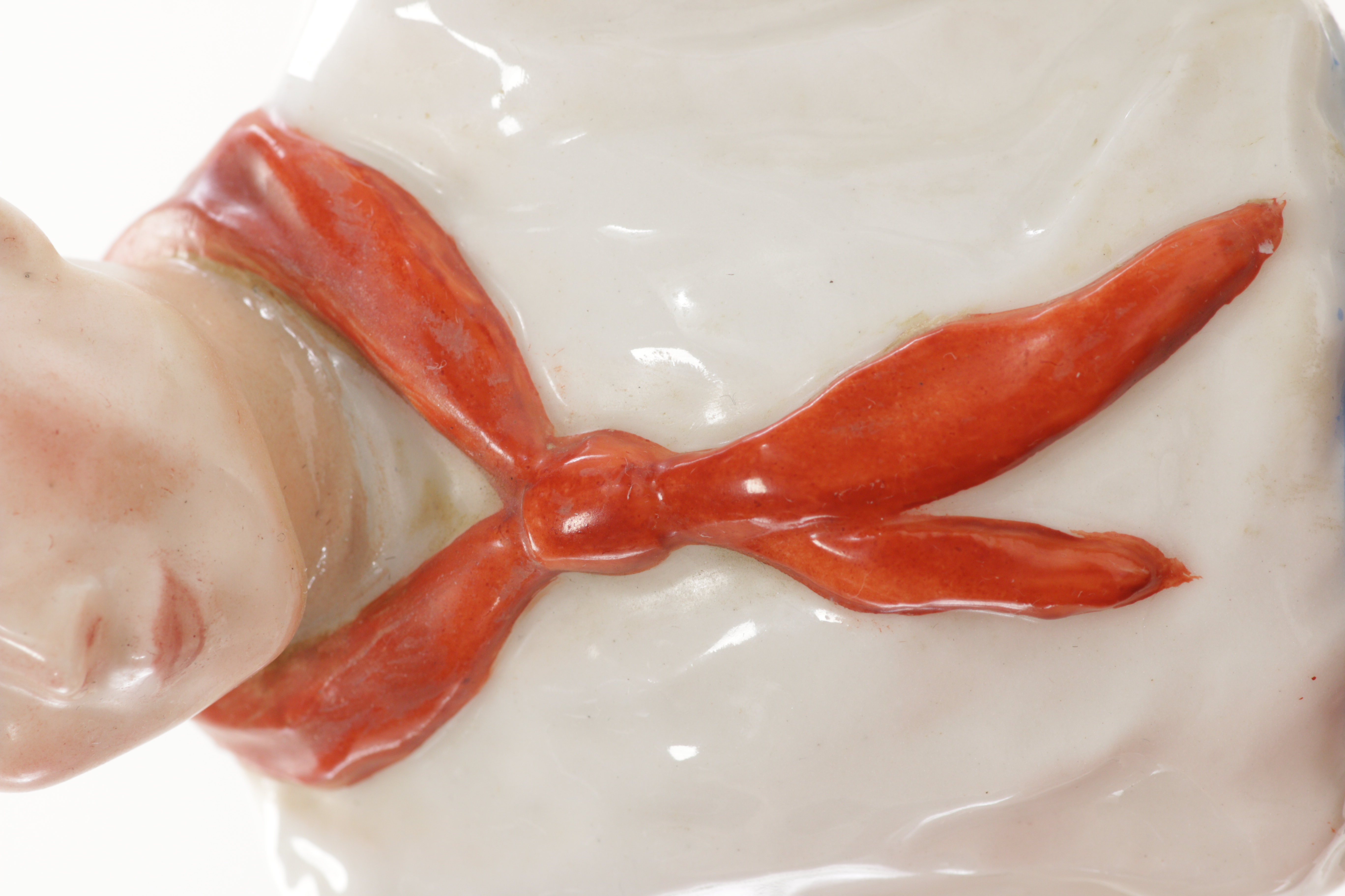 Soviet Russian Porcelain Group "Radio for the Village" by Naum Kongiser