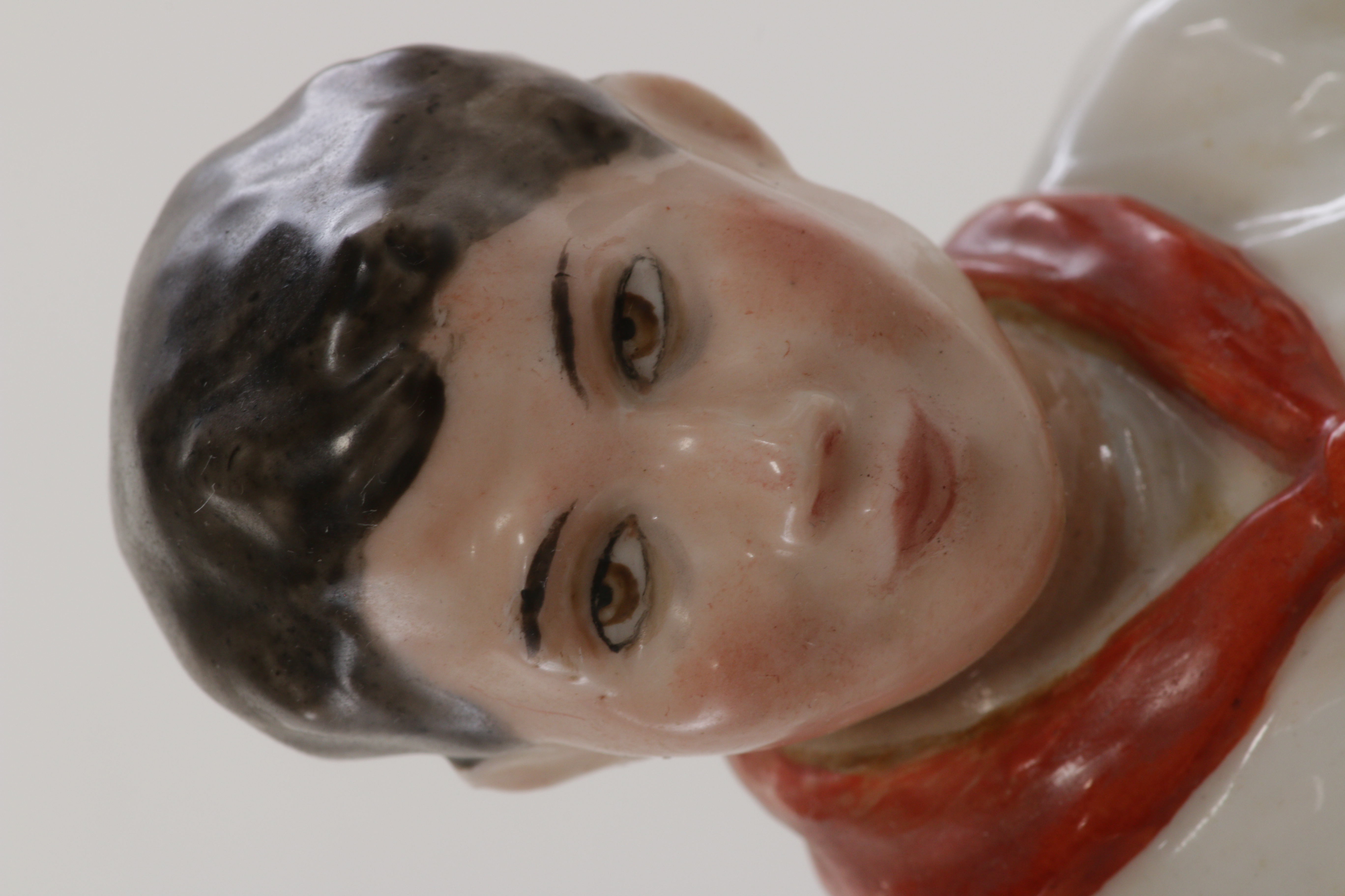 Soviet Russian Porcelain Group "Radio for the Village" by Naum Kongiser