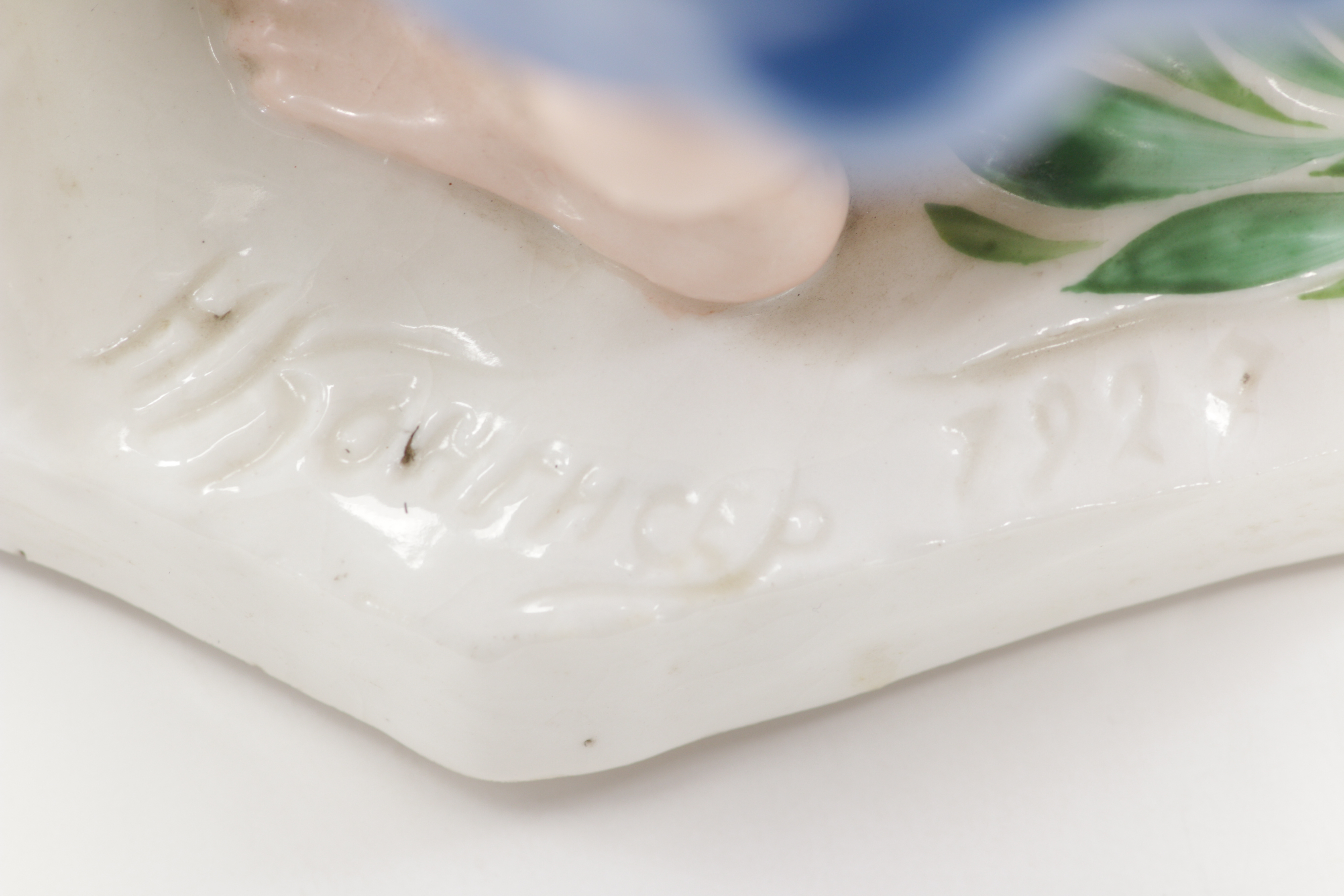 Soviet Russian Porcelain Group "Radio for the Village" by Naum Kongiser