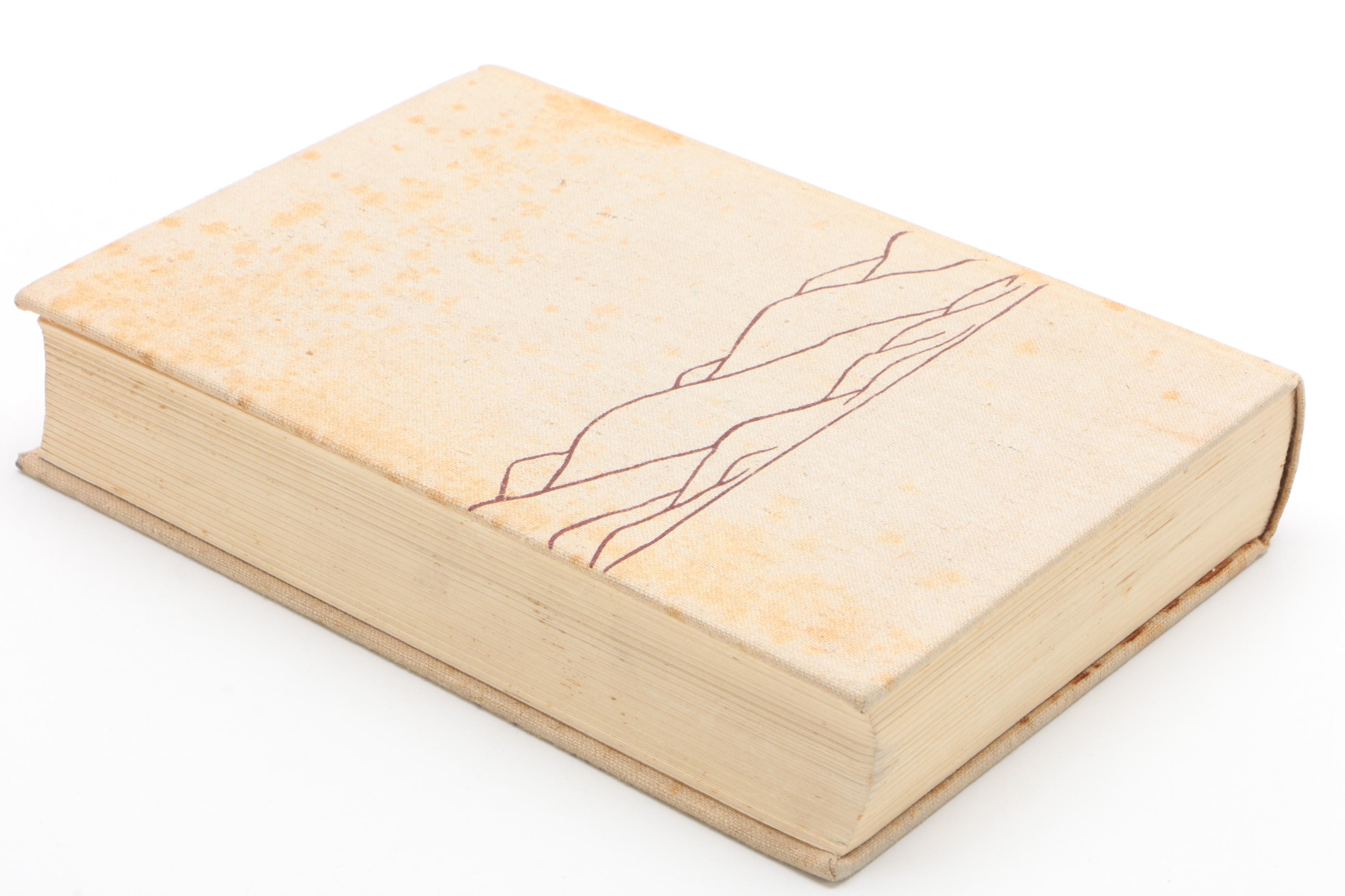 First Edition "The Grapes of Wrath" by Steinbeck with Facsimile Jacket, 1939