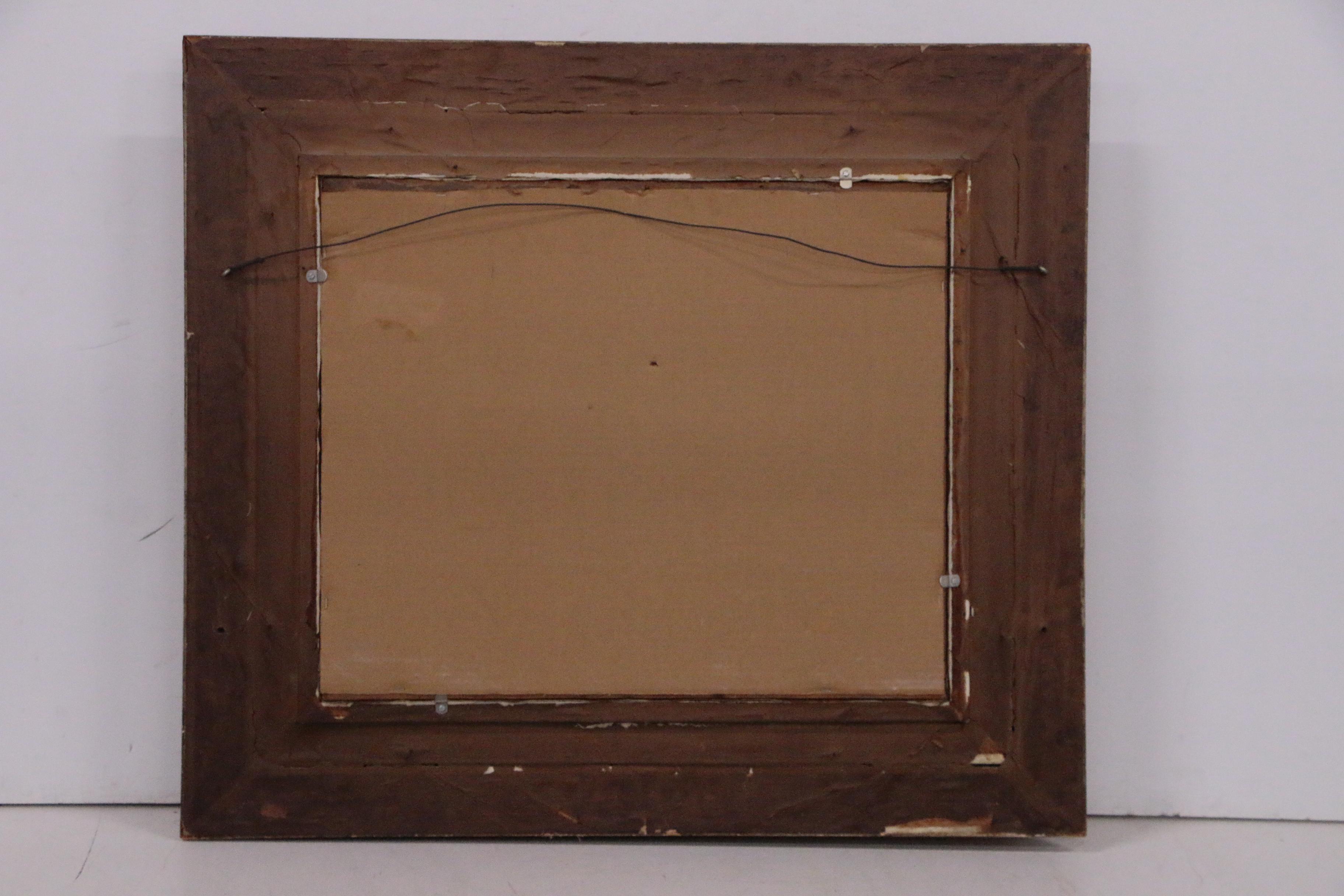 Oil Painting of Women Working in Field, Early 20th Century