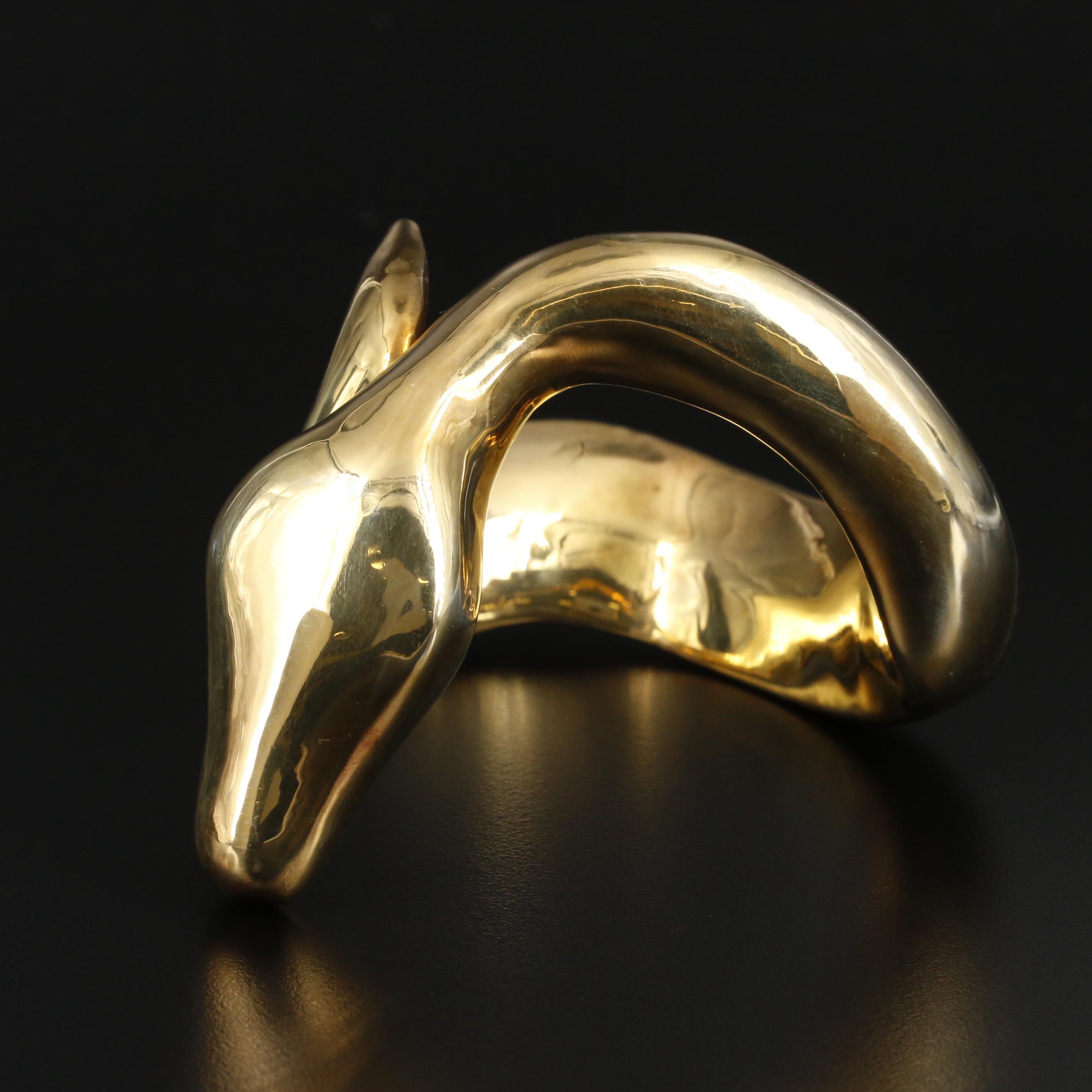 Sterling Silver Snake Bracelet