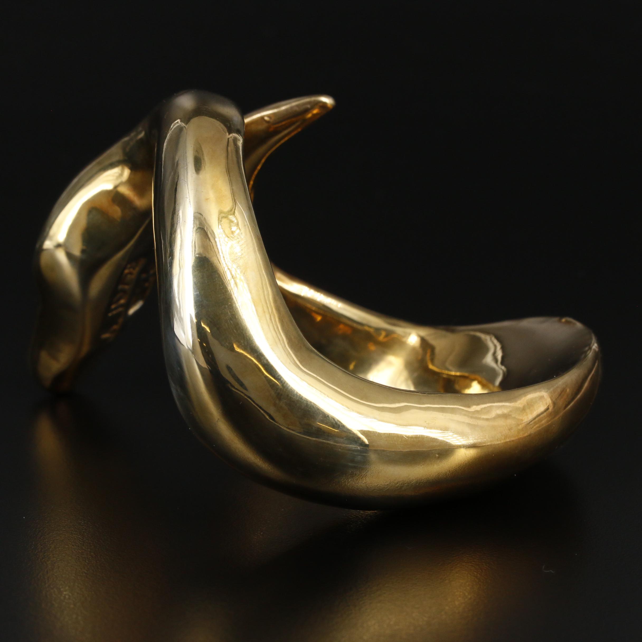 Sterling Silver Snake Bracelet