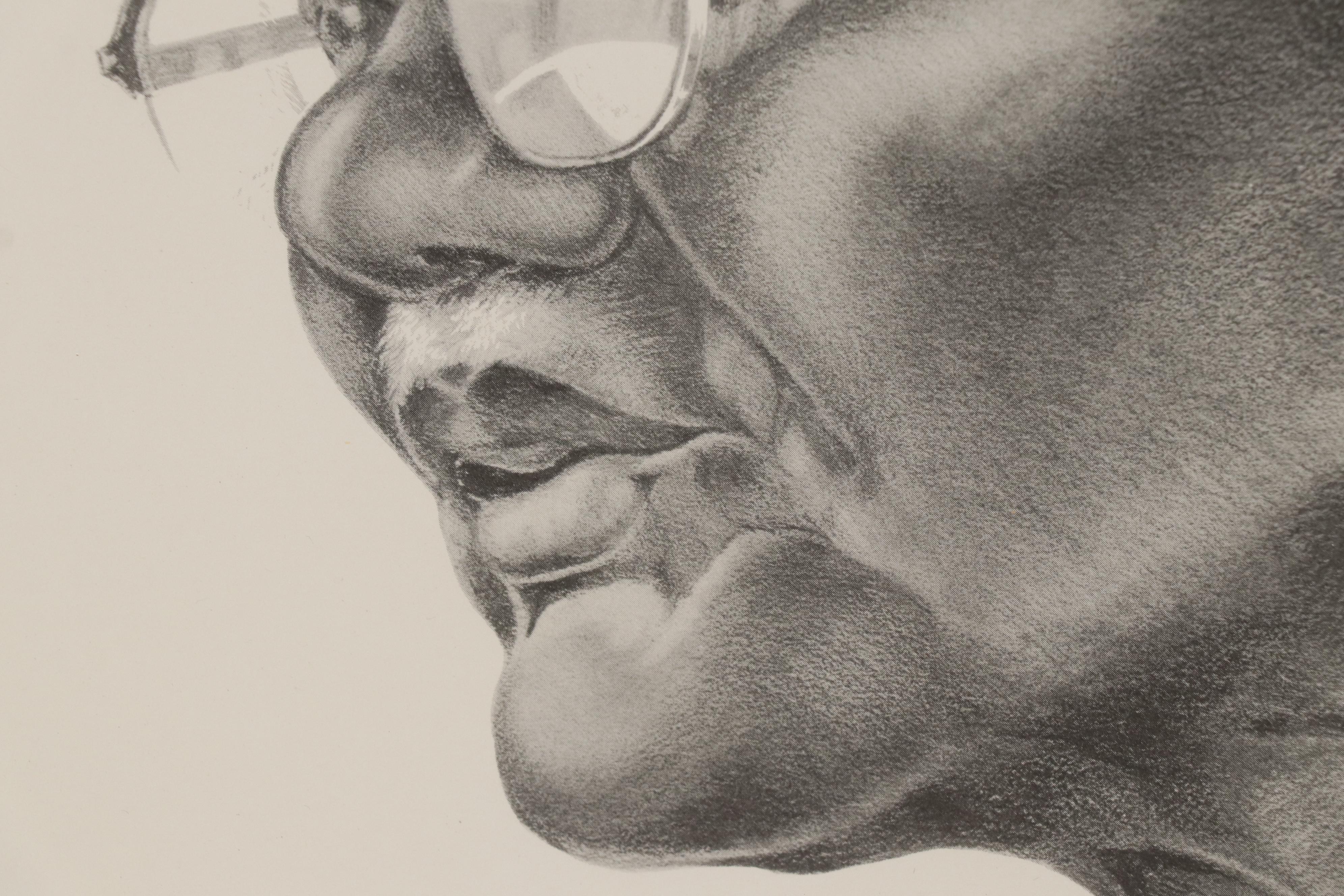 Gilbert Young Halftone Print "A Fleeting Moment"