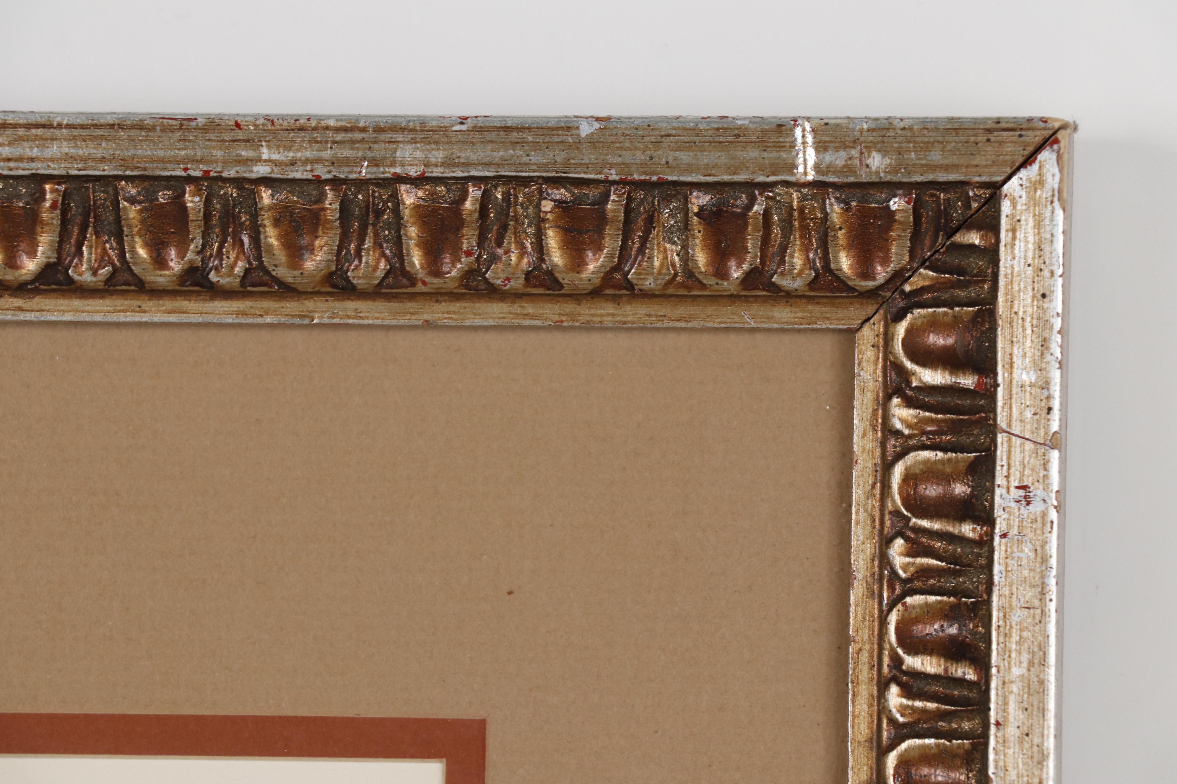 Gilbert Young Halftone Print "A Fleeting Moment"