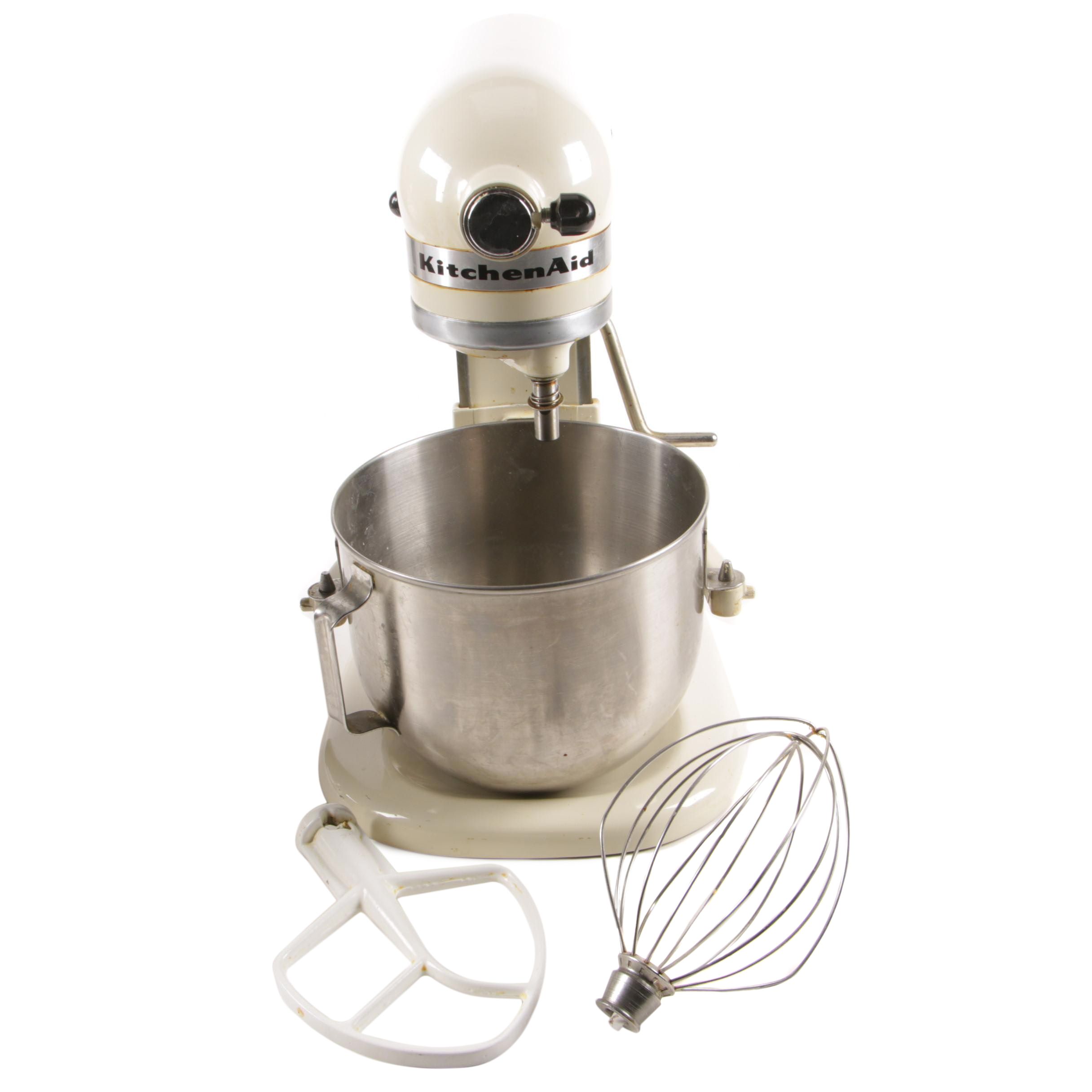 KitchenAid Hobart K5SS Professional Stand Mixer with Whisk and Paddle Attachment