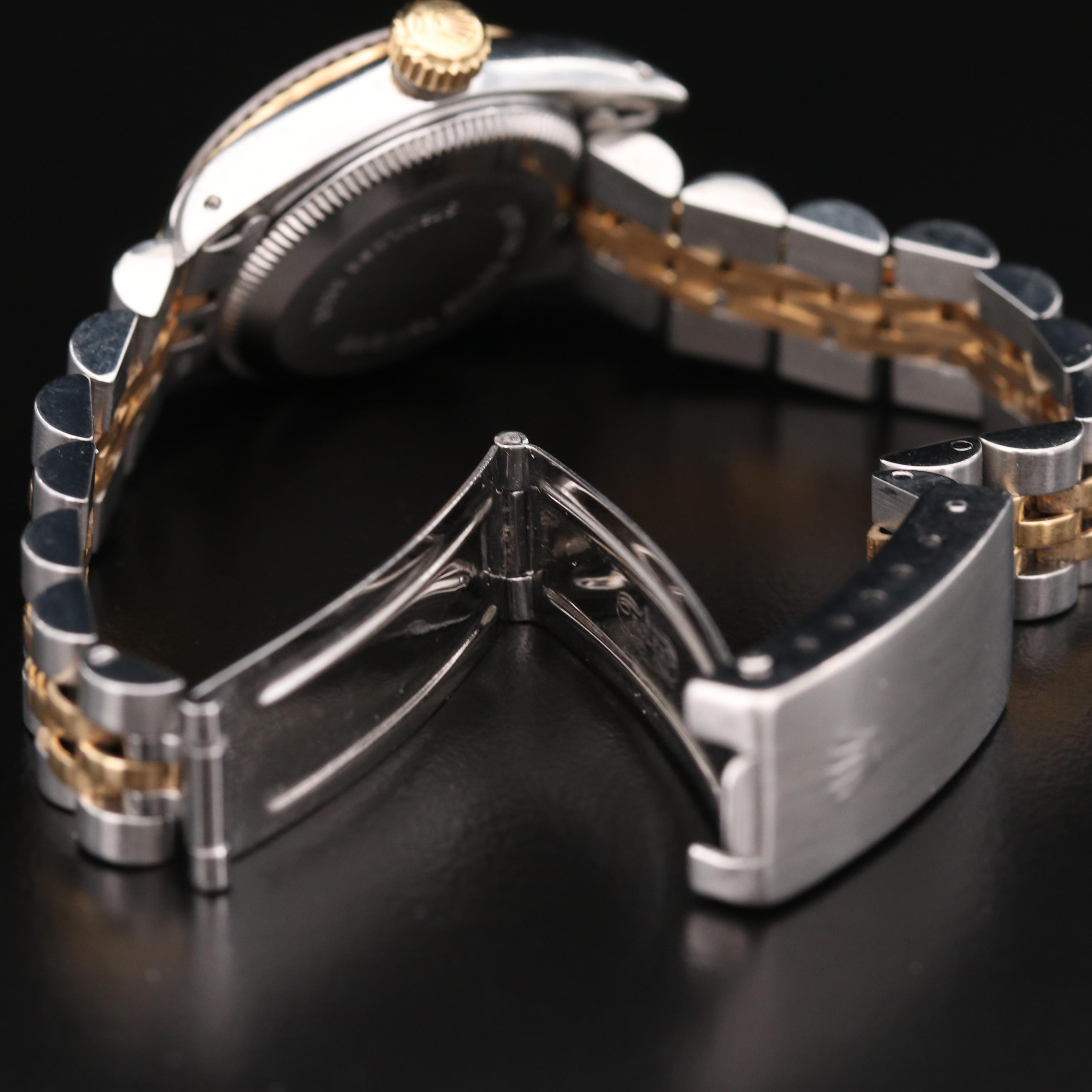 Rolex Oyster Perpetual 18K Gold and Stainless Steel Watch, 1984