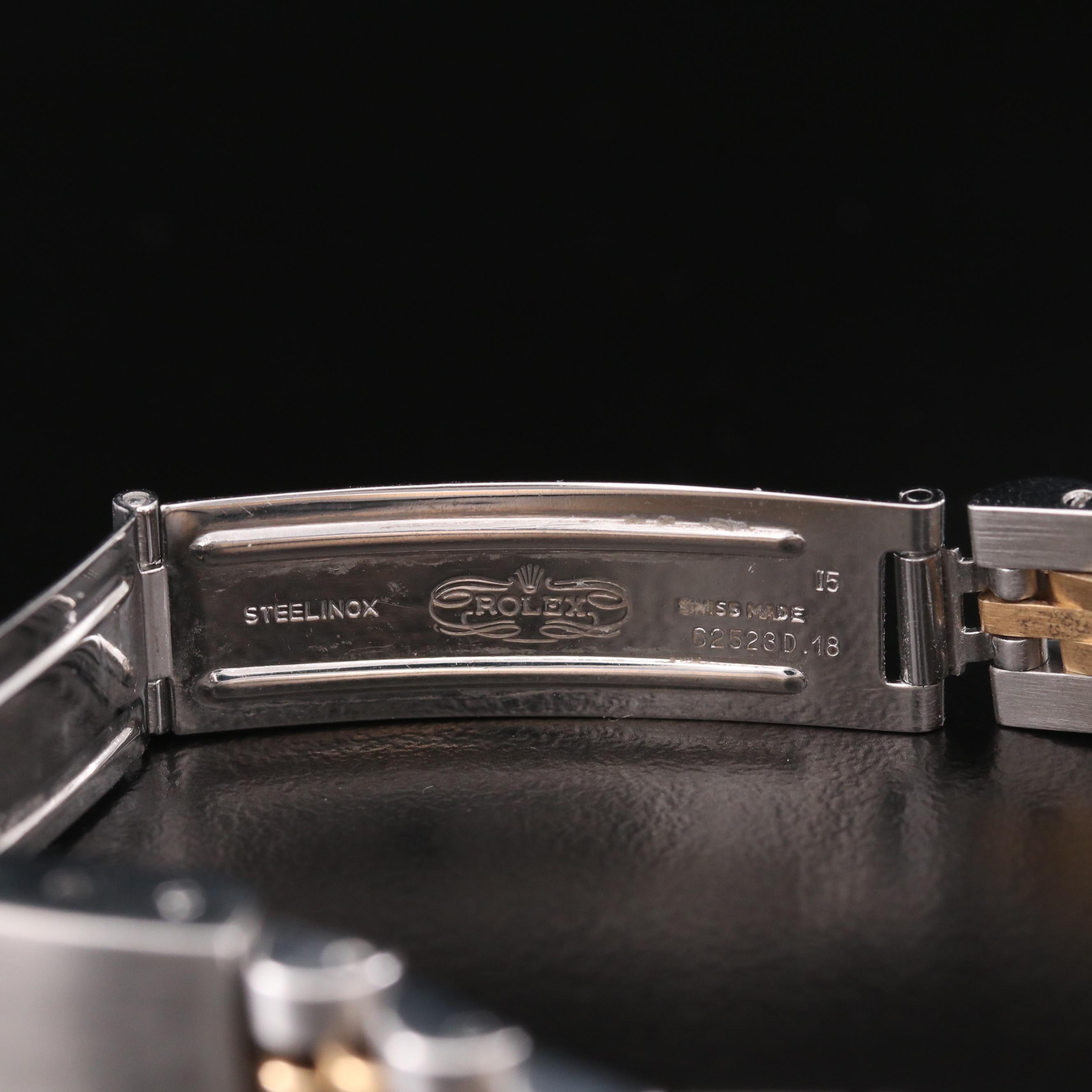 Rolex Oyster Perpetual 18K Gold and Stainless Steel Watch, 1984