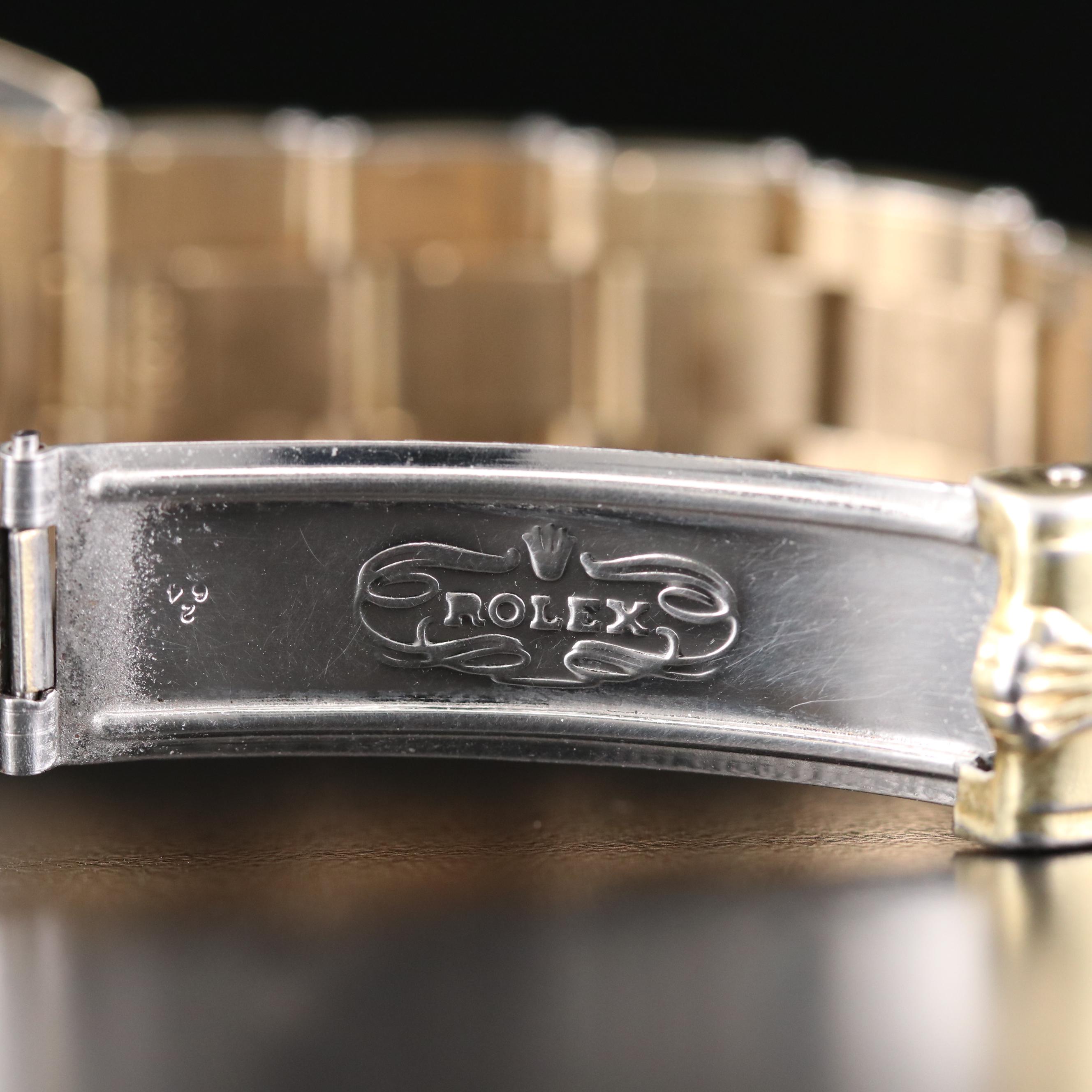 Vintage Rolex Oyster Perpetual Gold Shell Automatic Watch, 1969