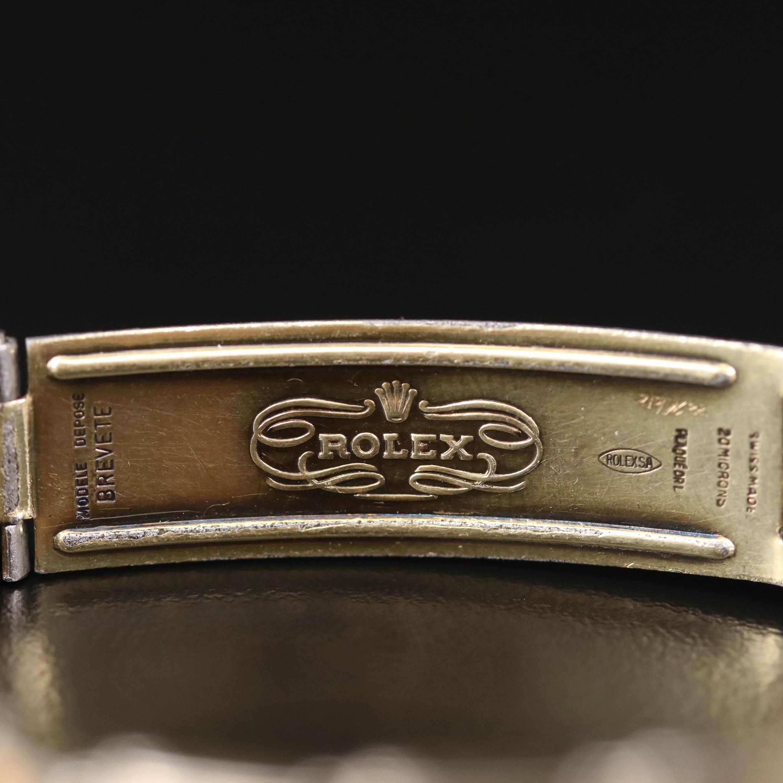 Vintage Rolex Oyster Perpetual Gold Shell Automatic Watch, 1969