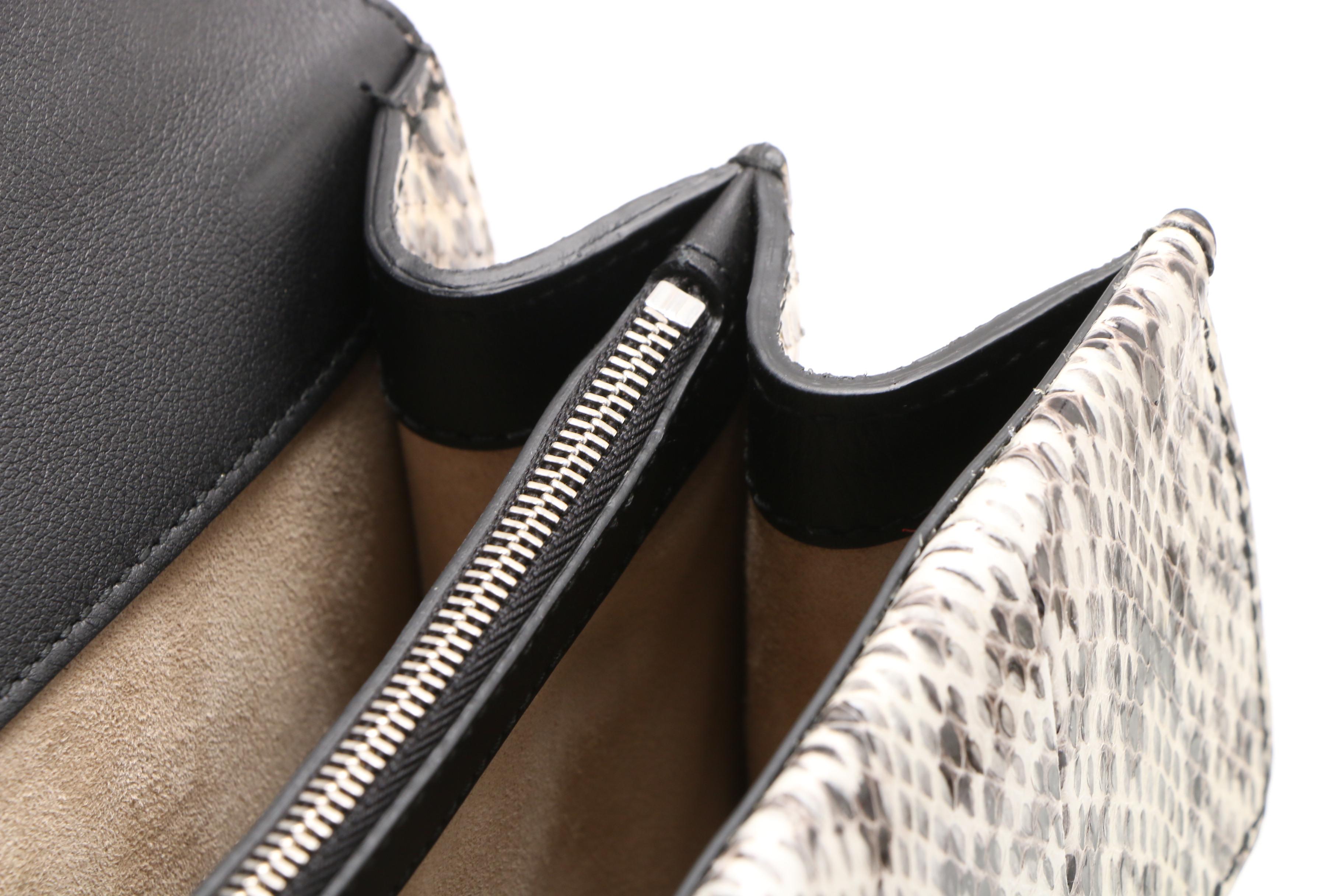 Gucci Embroidered GG Supreme Canvas and Python Small Elephant Dionysus Bag