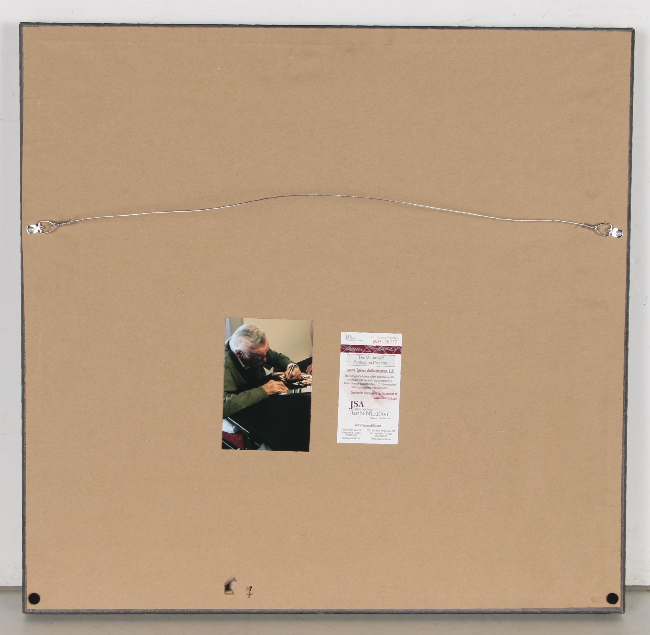 Stan Lee Signed Marvel Comics "Excelsior!" Matted and Framed Display, JSA COA